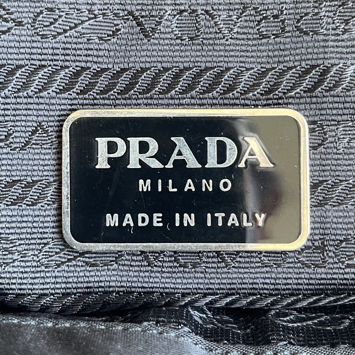 Prada Prada Nylon Tessuto Black Tote Bag Size ONE SIZE - 20 Thumbnail