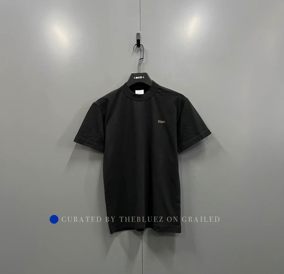 Vetements Black Logo Print Short Sleeve T-Shirt Size US XS / EU 42 / 0 - 1 Thumbnail