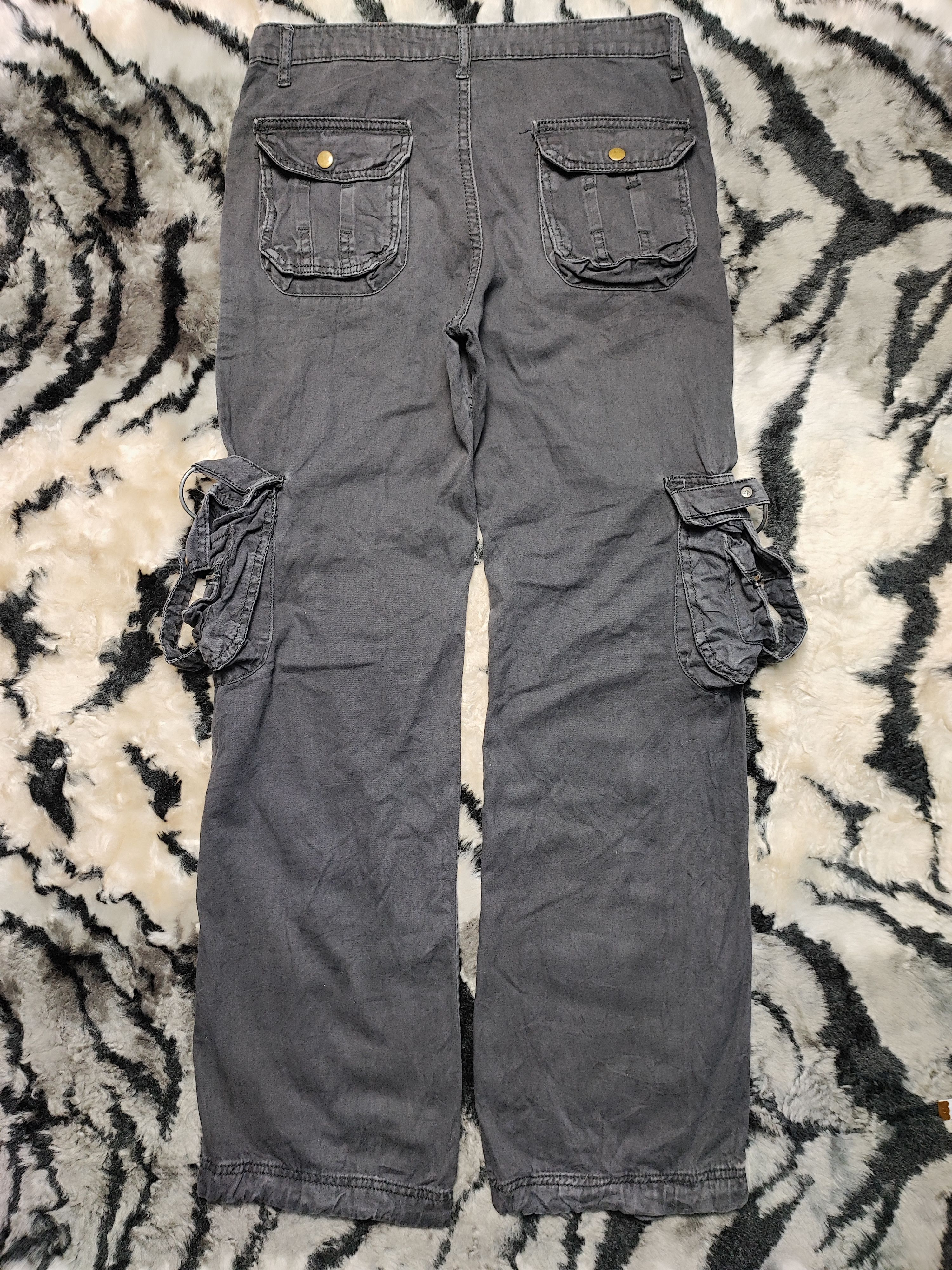 Japanese Brand PUNK STYLE BONDAGE MULTIPOCKET PANTS JAPAN Size US 30 / EU 46 - 12 Thumbnail