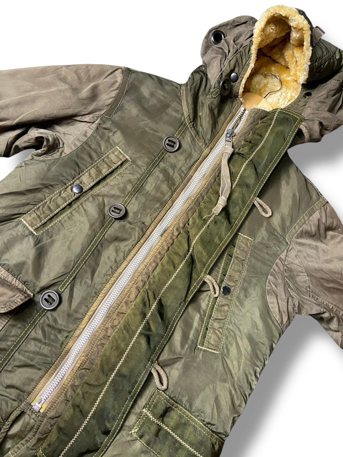 Japanese Brand Hippocampus Vintage Fatigues Military Jacket (149) Size US XXS / EU 40 - 4 Thumbnail