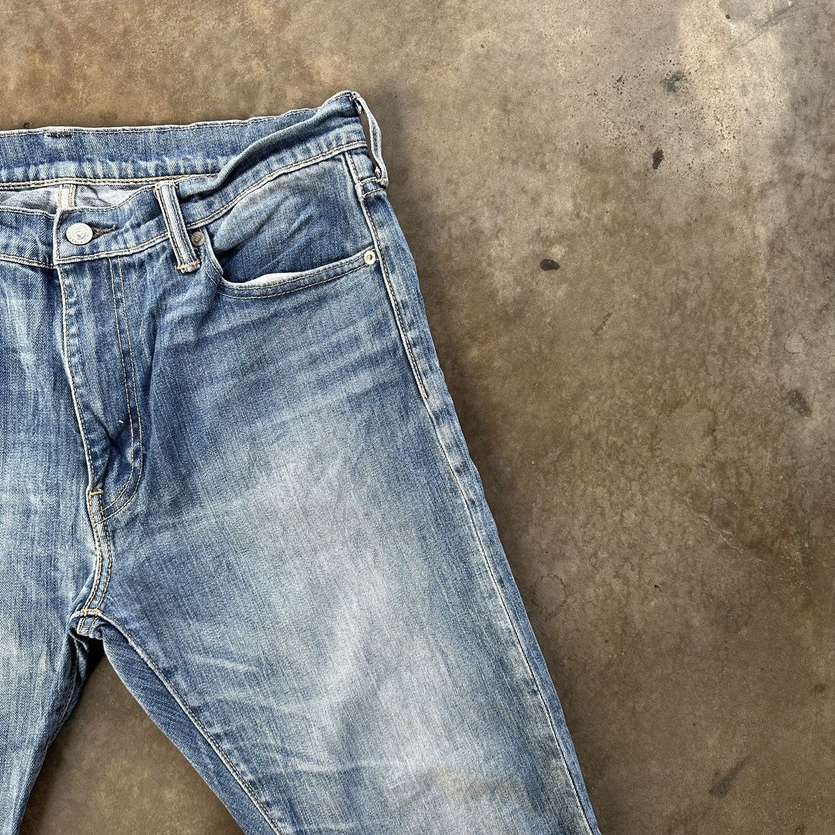 Levi's Vintage Levi’s 513 Faded Jean Distressed Sick Denim Pant W34 Size US 34 / EU 50 - 5 Thumbnail