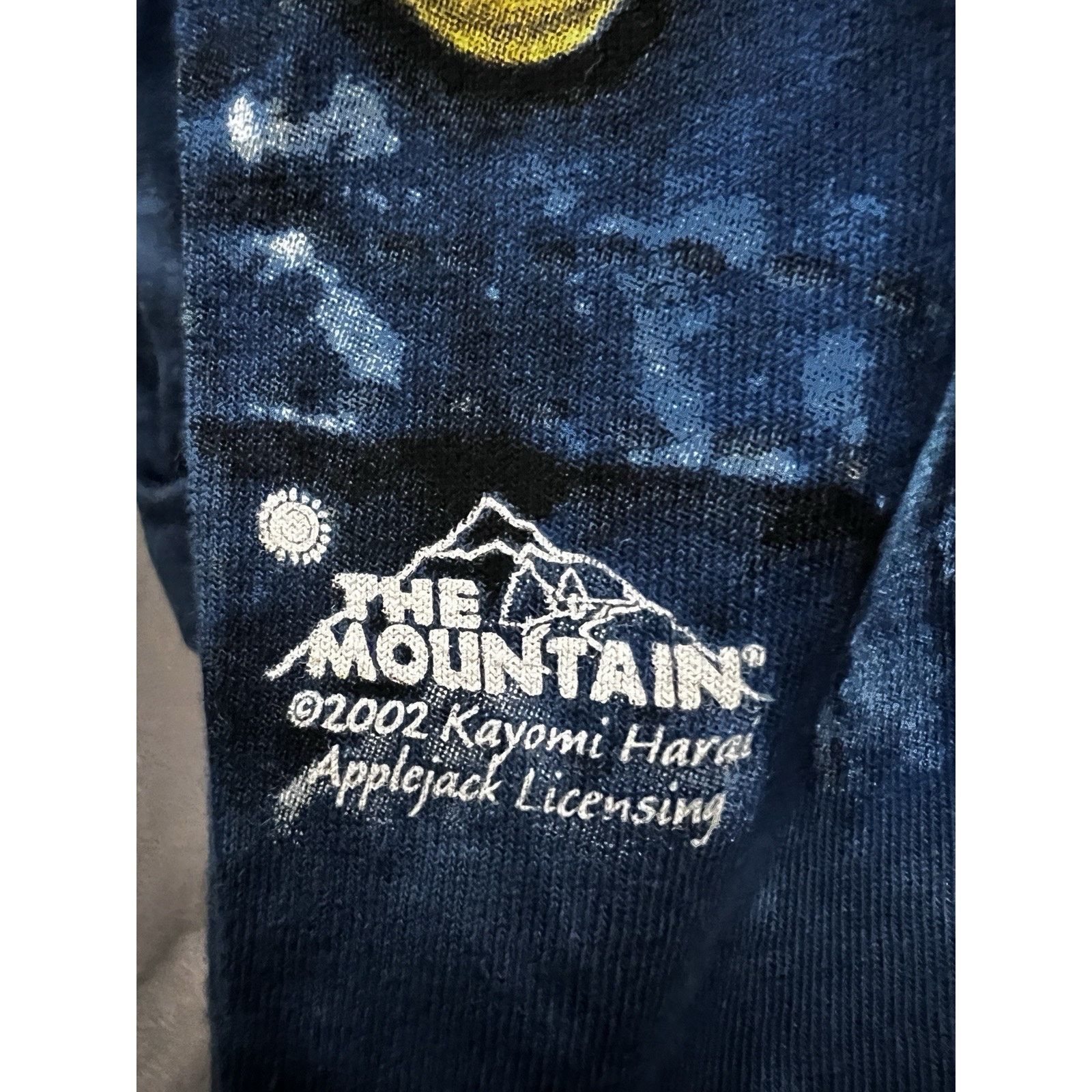 The Mountain The Mountain Blue Tie Dye Pocket Kitten Graphic T-Shirt M Size US M / EU 48-50 / 2 - 6 Thumbnail