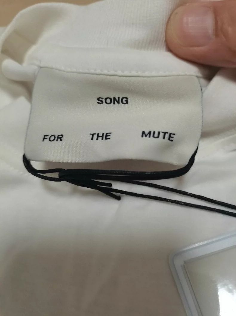 Song For The Mute Song For The Mute basic pure cotton T-shirt Size US S / EU 44-46 / 1 - 8 Thumbnail