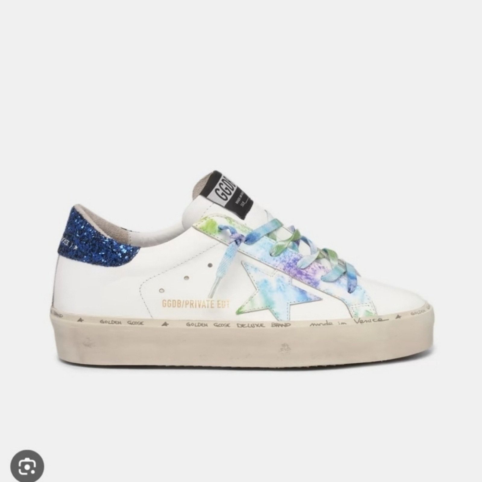 Golden Goose Golden Goose All High Star Tie Die Sneakers Size 37 Size US 6.5 / IT 36.5 - 2 Thumbnail