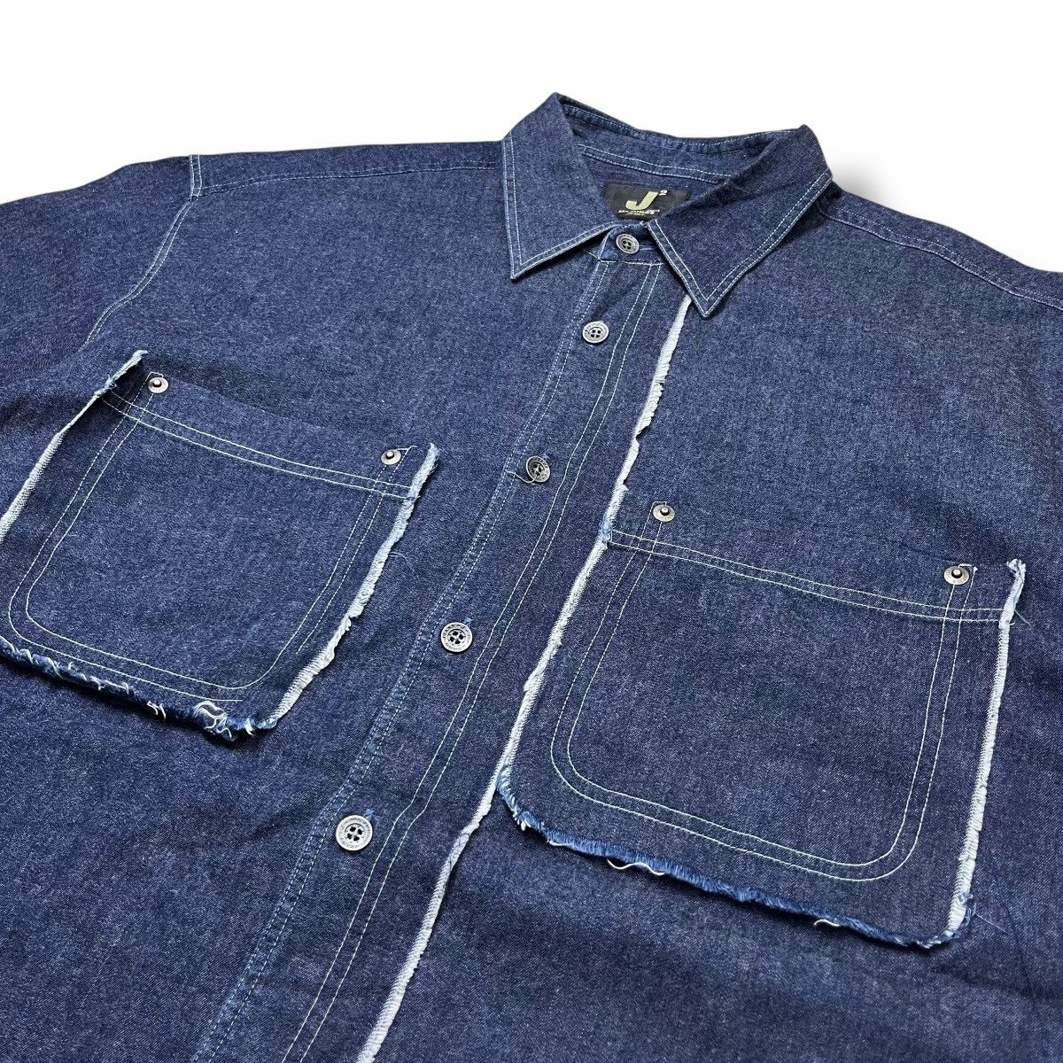 Designer Rare design Mr Junko double pocket button ups shirt Size US L / EU 52-54 / 3 - 2 Thumbnail