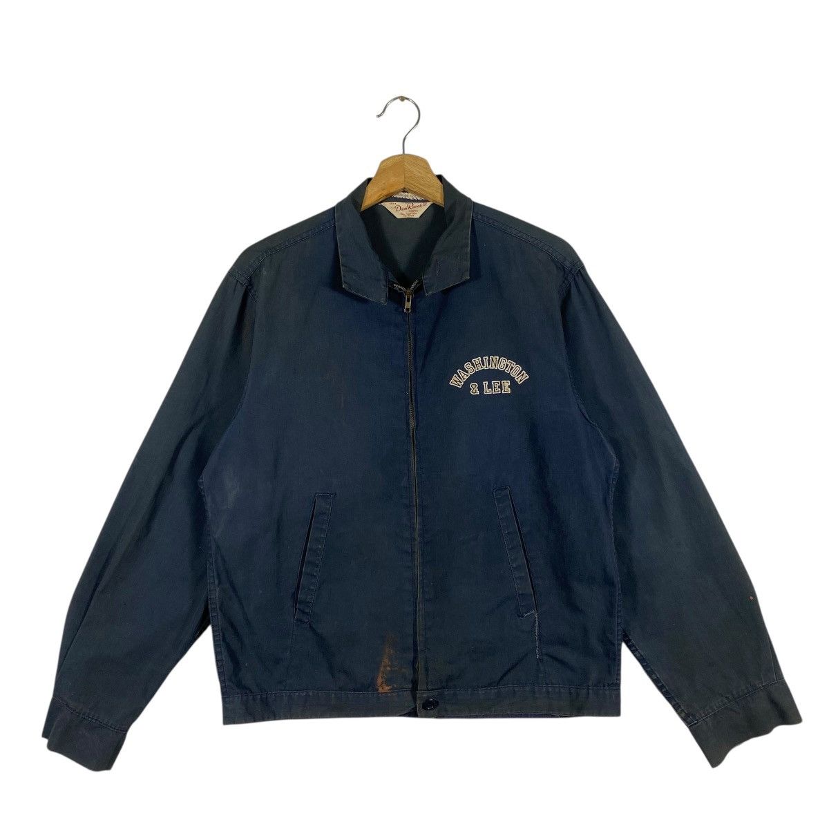 Vintage Vintage 50s Dam River Washington & Lee Zipper Jacket M Size Size US M / EU 48-50 / 2 - 1 Thumbnail