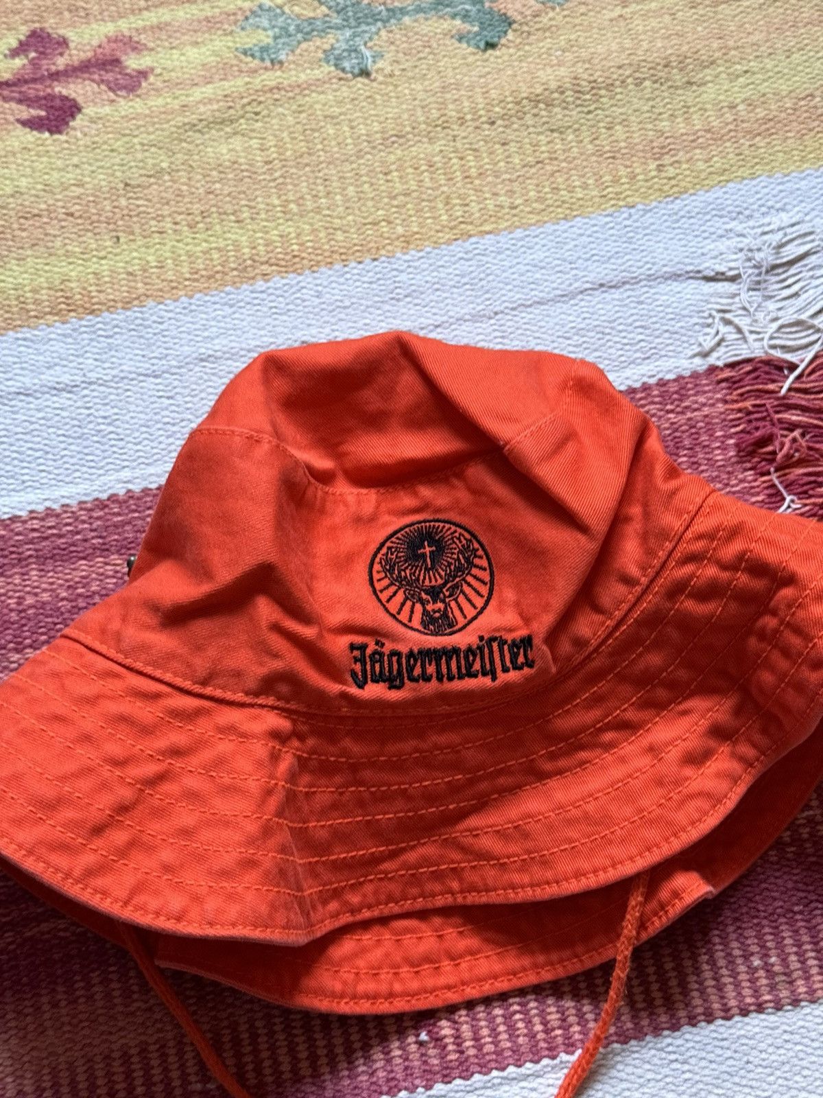 Vintage Vintage 00’s Jägermeister y2k Bucket Panama Hat Size ONE SIZE - 2 Thumbnail