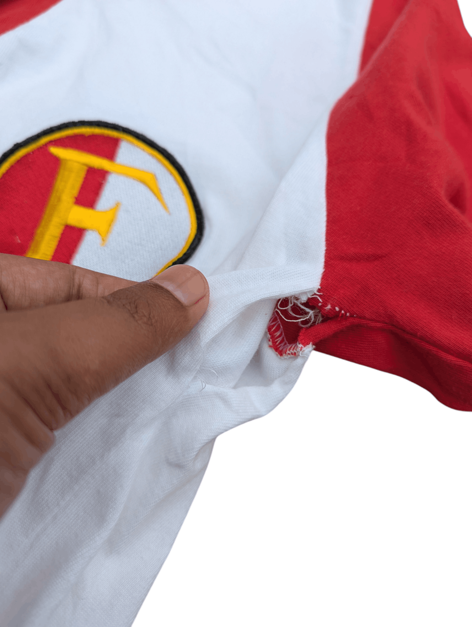 Vintage VINTAGE 1956 FEYENOORD HOME FOOTBALL SOCCER JERSEY HOLLAND Size US M / EU 48-50 / 2 - 7 Thumbnail