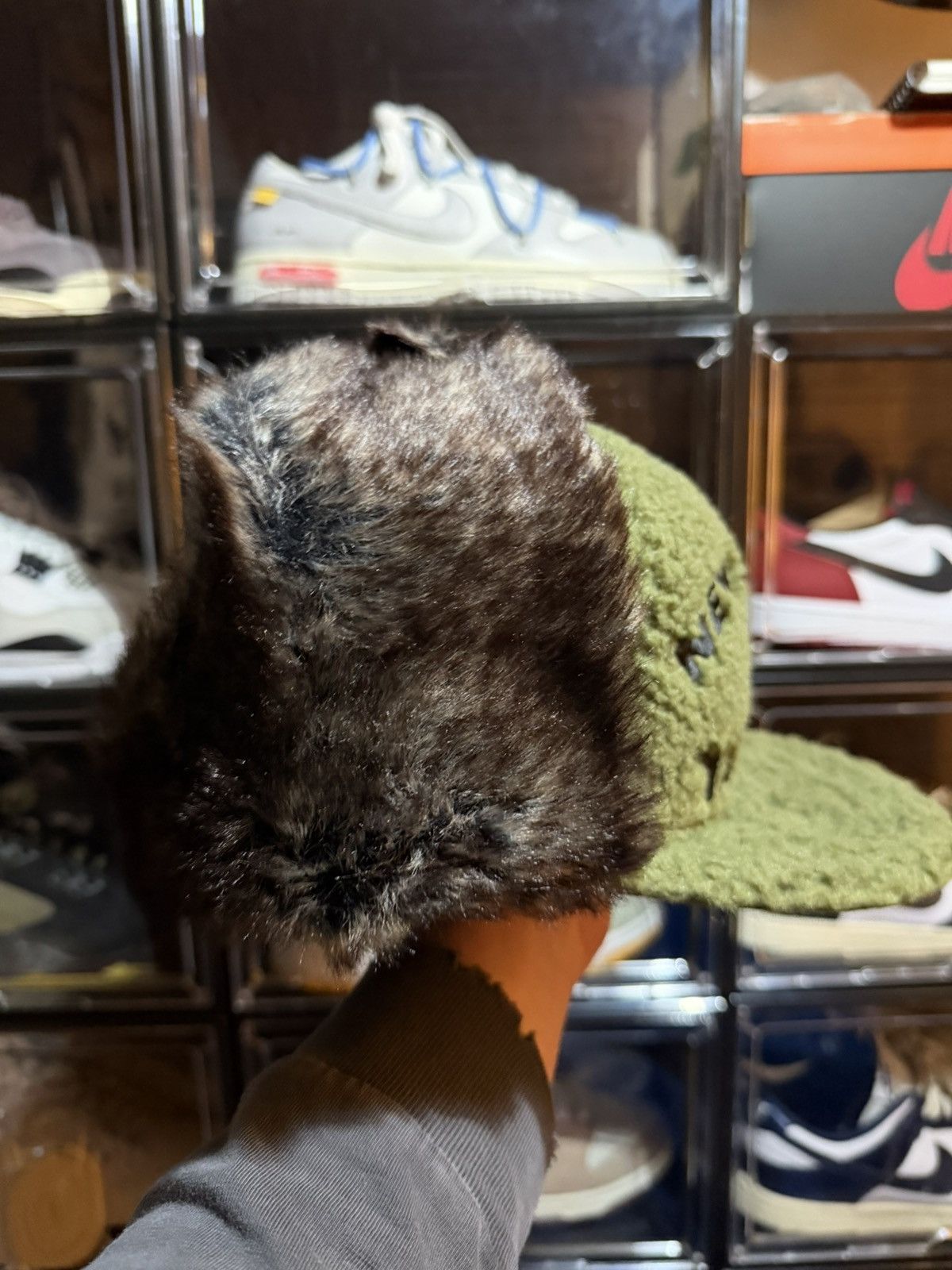 MyFitteds 7 1/4 MyFitteds Sherpa Dog Ears NY Yankees Pistachio Olive Size ONE SIZE - 2 Thumbnail