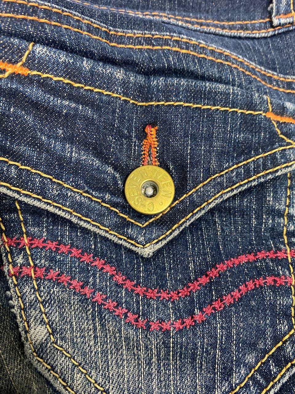 Japanese Brand c-17 japanese brands bootcut flare distressed denim Size 30" / US 8 / IT 44 - 5 Thumbnail
