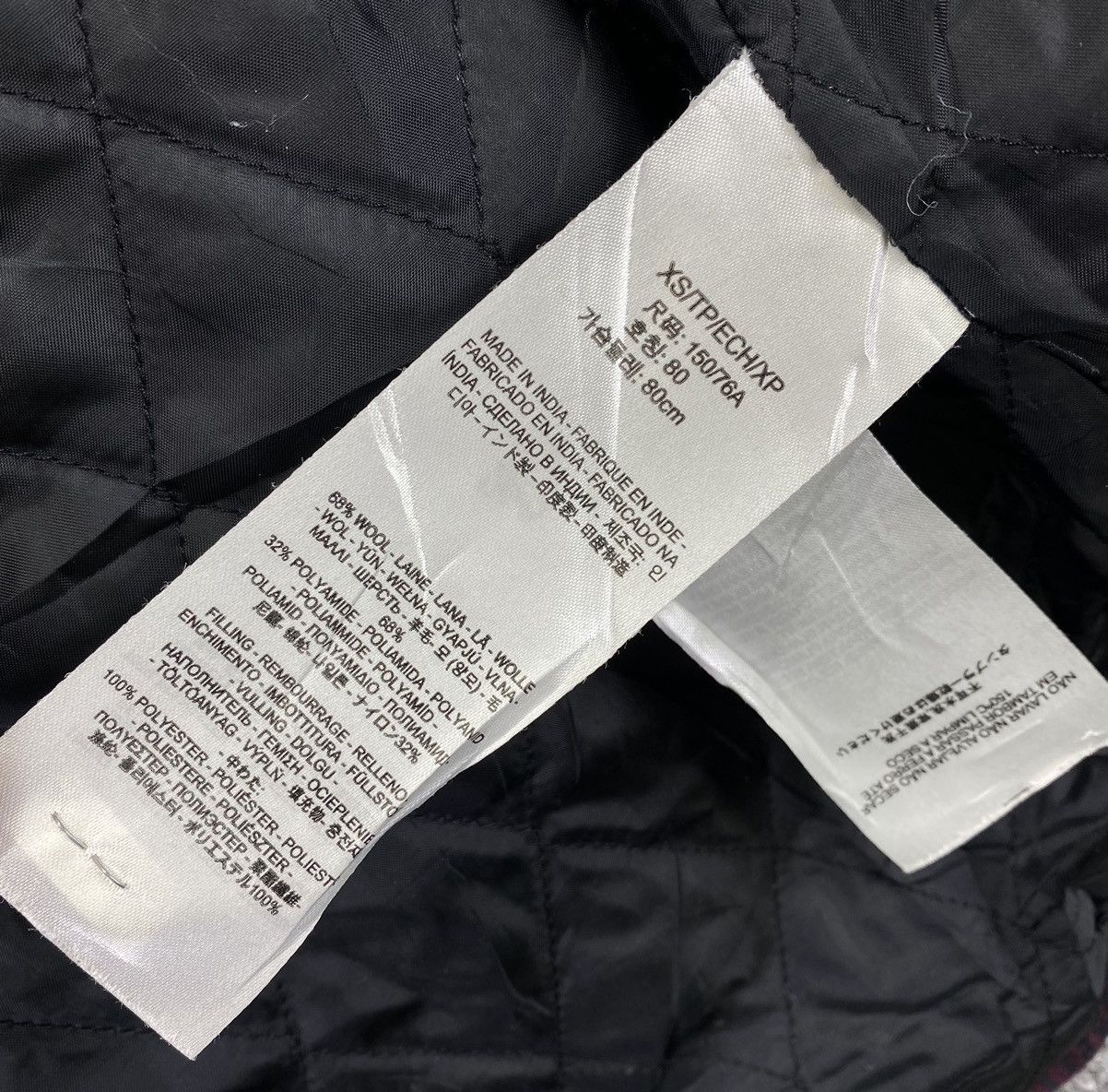 Levi's Vintage Levis Hoodie Shadow Plaids Wool Jacket Size XS / US 0-2 / IT 36-38 - 7 Thumbnail