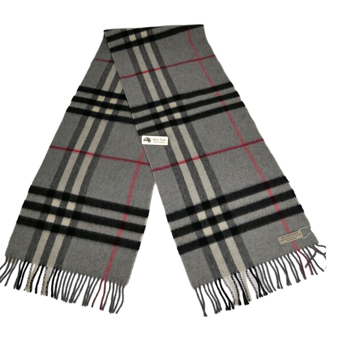 Burberry Giant Check Mens Scarf Size ONE SIZE - 1 Thumbnail