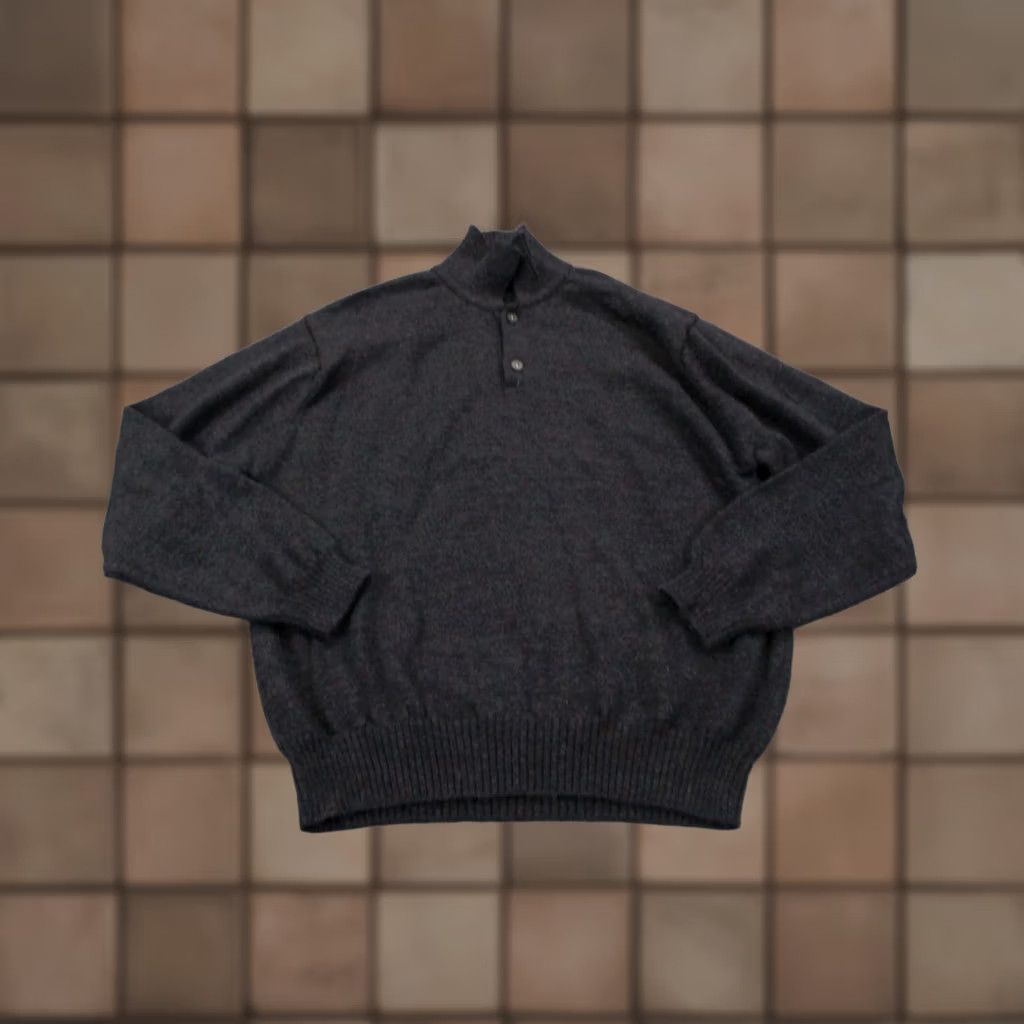 Brooks Brothers Brooks Brothers Sweatshirt? No, Sweater Mens M Black Wool Henley Jumper Pullover Fashion Pullover Sweater Mens Brooks Brothers Size US M / EU 48-50 / 2 - 1 Thumbnail