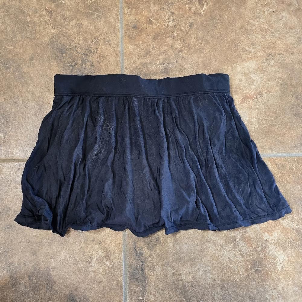 Designer Black Aqua Green Bikini Skirt Bottoms Size ONE SIZE - 2 Thumbnail