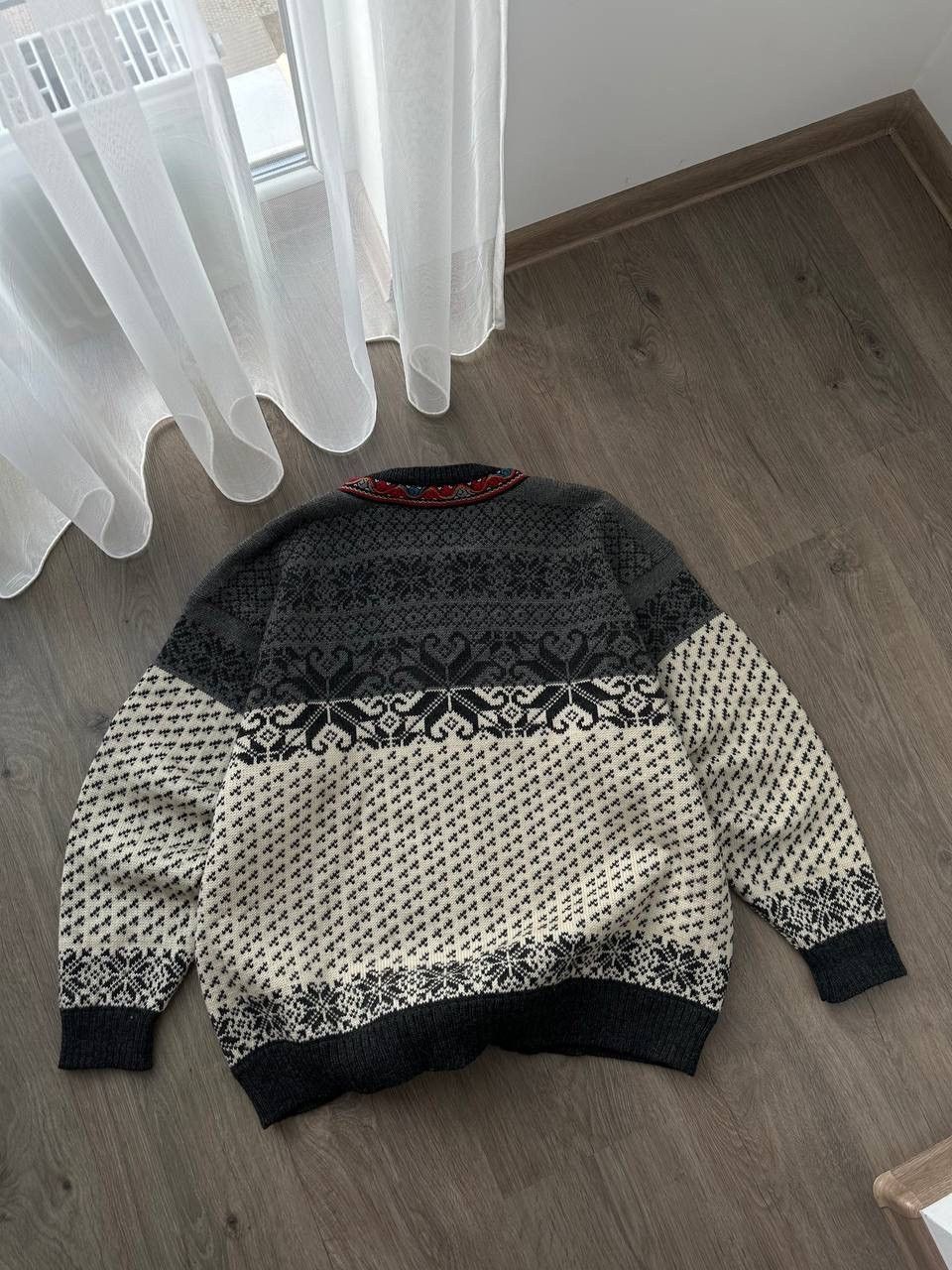 Dale Of Norway × Vintage Vintage Nordman Land 80’s Wool Cardigan Claps Sweater Size US L / EU 52-54 / 3 - 15 Thumbnail