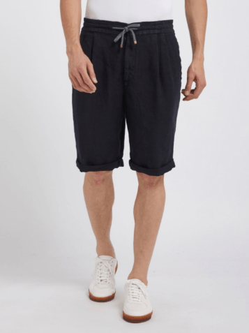 Brunello Cucinelli Dyed Bermuda Shorts in Black Size US 30 / EU 46 - 1 Preview