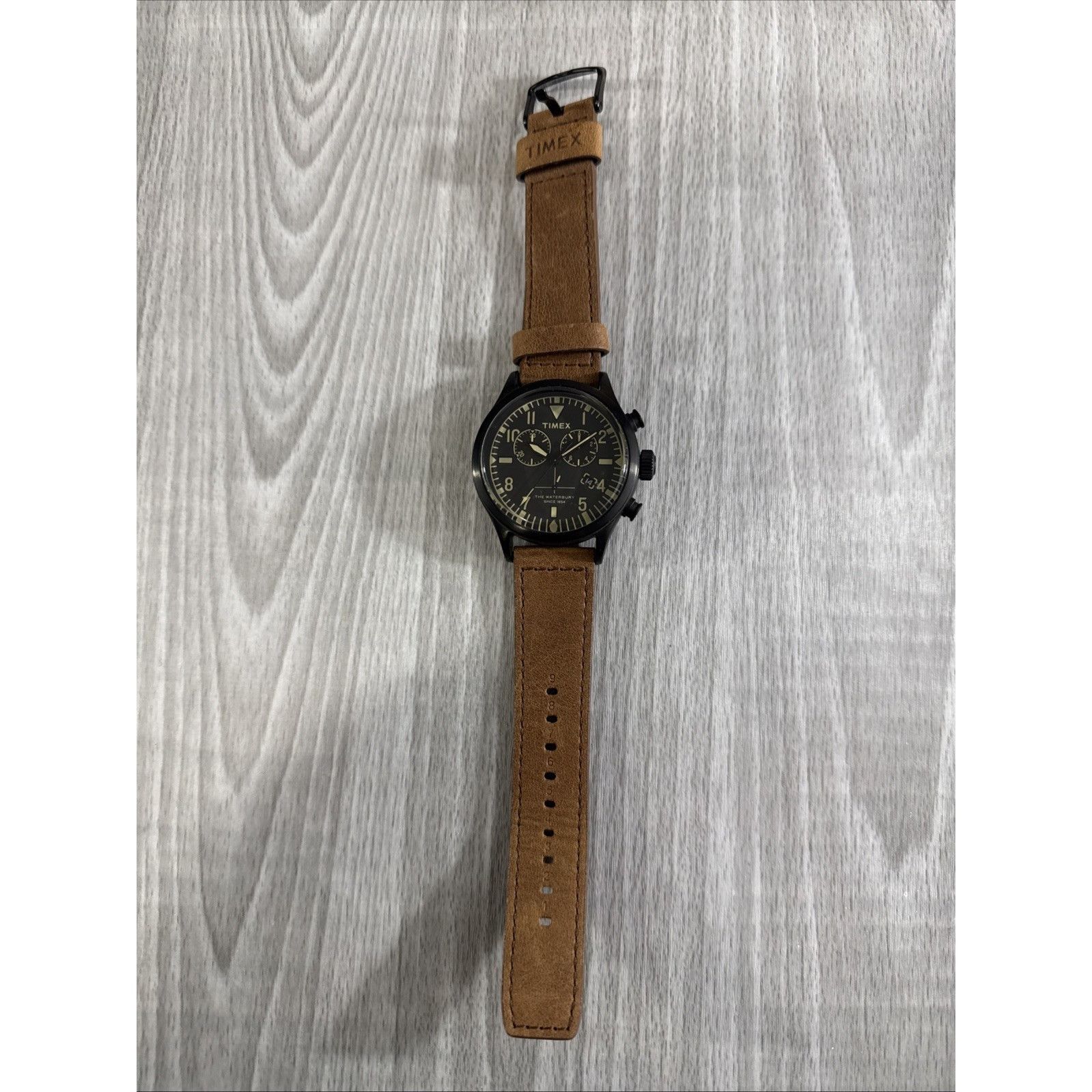 Timex Timex Waterbury Chronograph Red Wing Collab Leather Strap Sa Size ONE SIZE - 1 Thumbnail