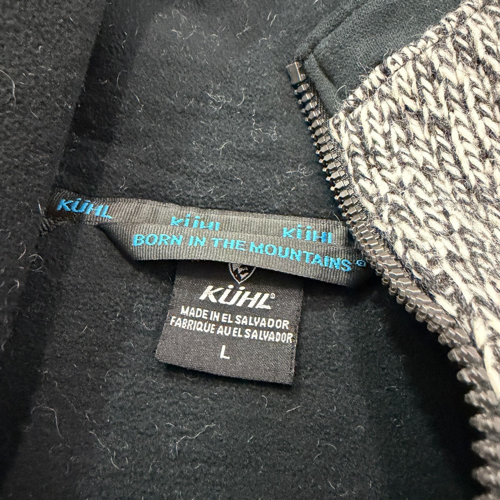 Kuhl Kuhl Stout Wool Hooded Jacket Women's Large Gray Black Size L / US 10 / IT 46 - 4 Thumbnail