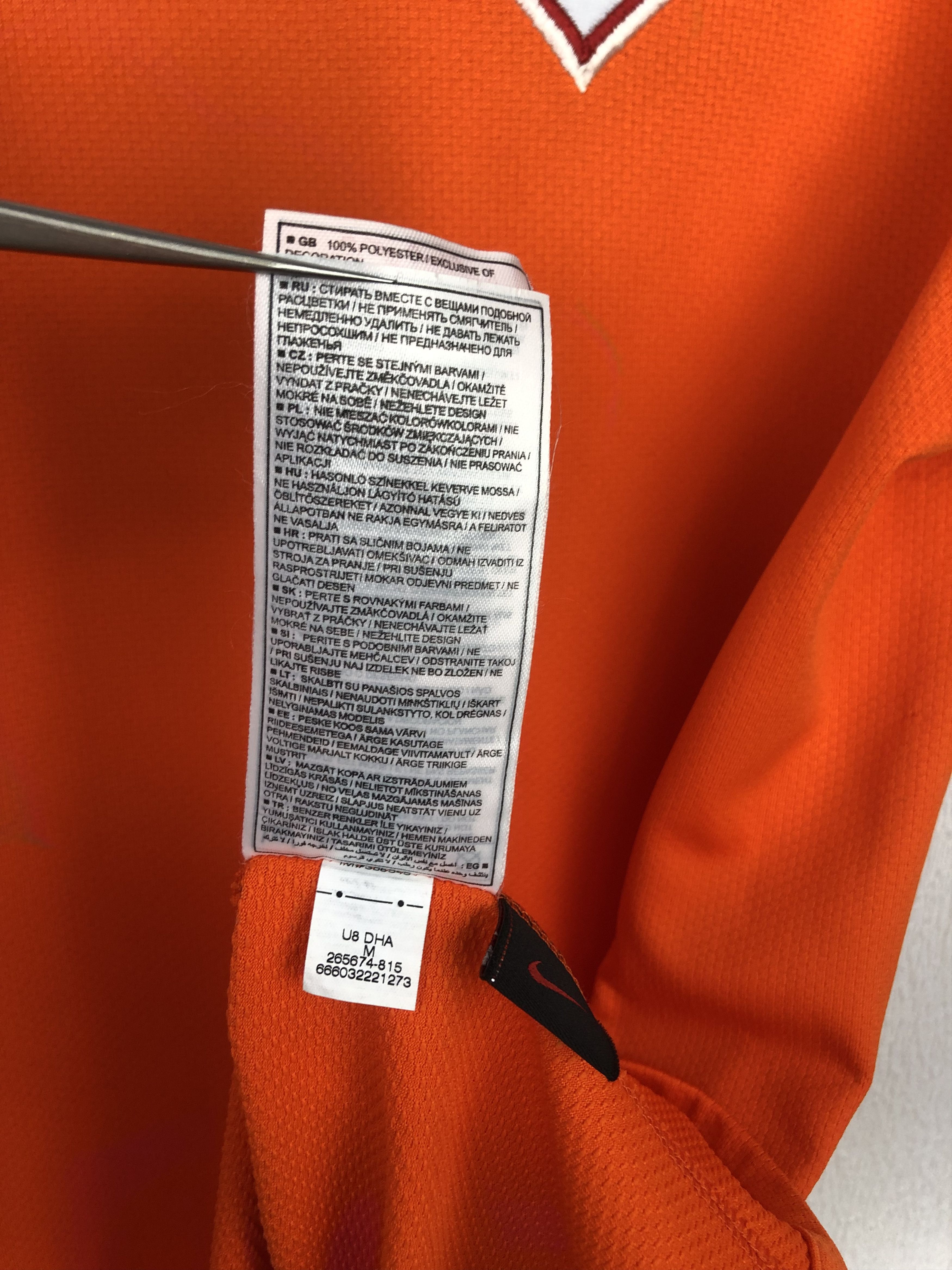 Nike Netherlands football shirt 2008 Soccer Nike Holland Jersey Size US M / EU 48-50 / 2 - 9 Thumbnail