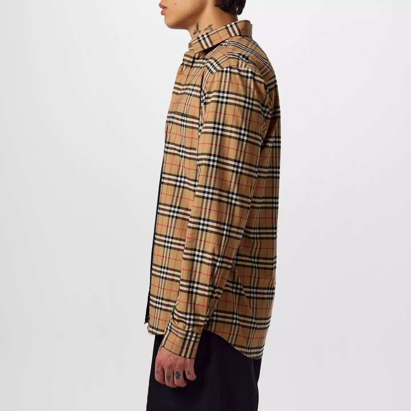 Burberry o1g2r1mq0426 Tartan Cotton Simpson Shirt in Multicolor Size US S / EU 44-46 / 1 - 6 Thumbnail