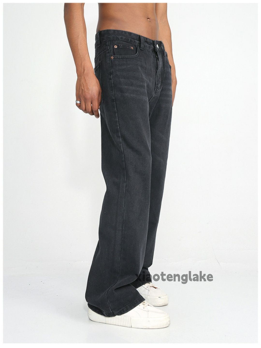 Jean × Vintage washed faded punk grunge bootcut flared yuppie jeans Size US 32 / EU 48 - 5 Thumbnail