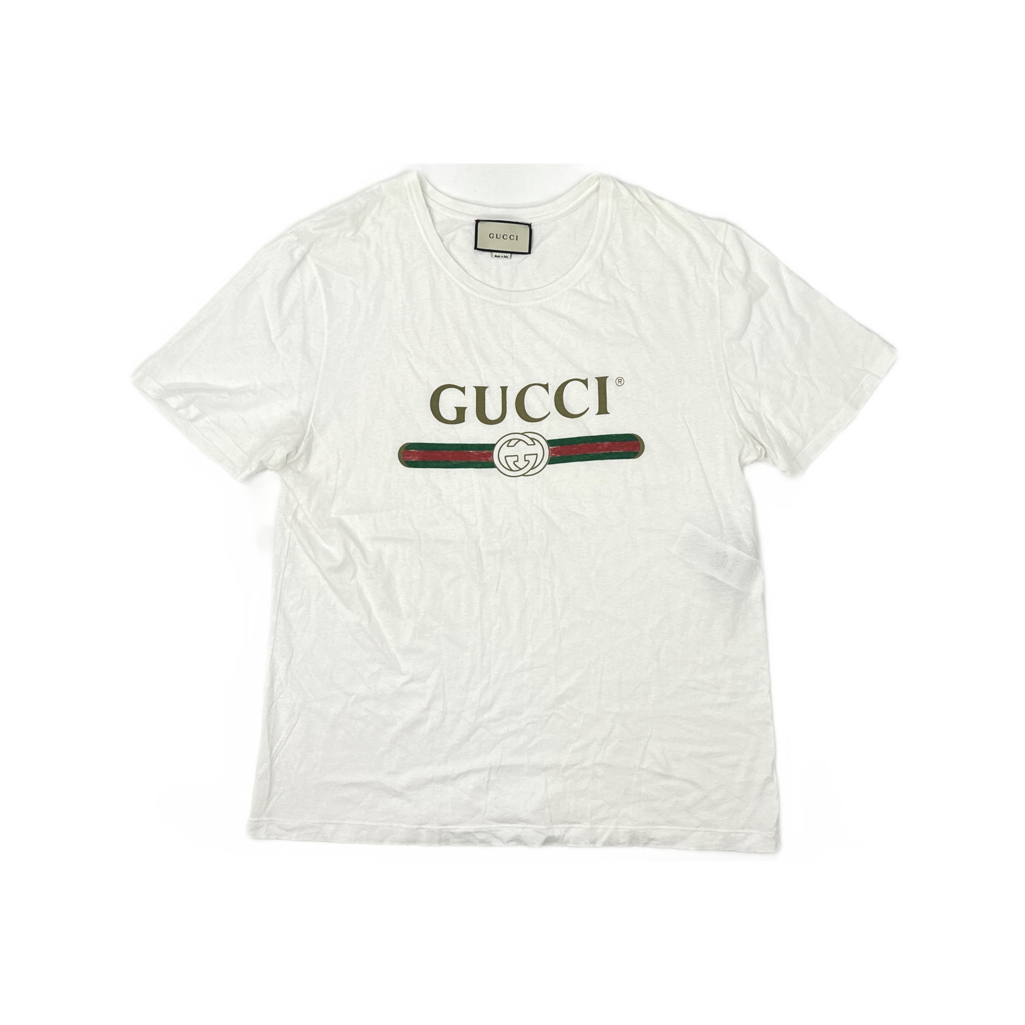 Gucci Gucci Logo Print T-Shirt Size XXL Size US XXL / EU 58 / 5 - 1 Thumbnail