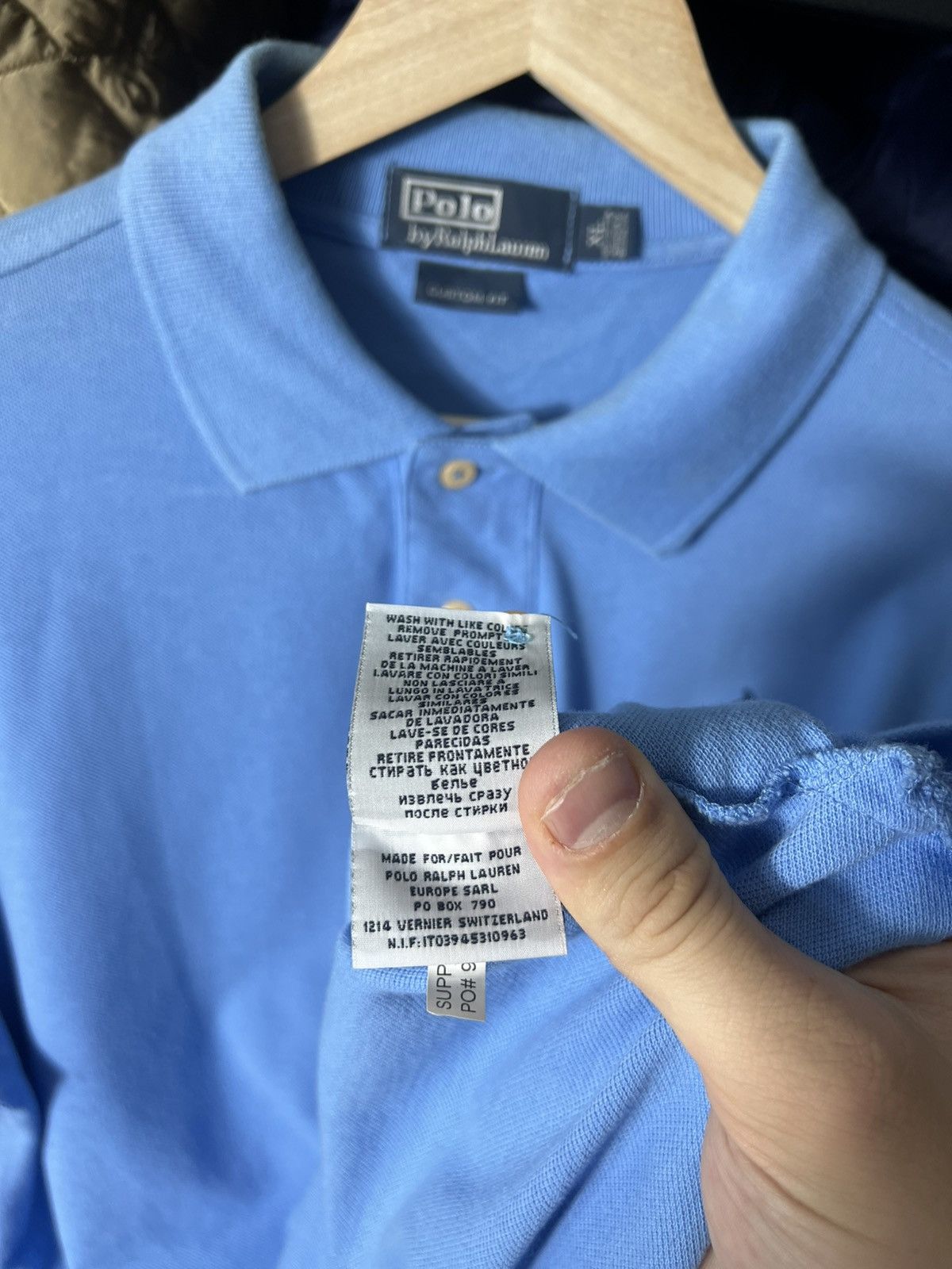Polo Ralph Lauren 🔥 Polo Ralph Lauren Big Pony Rugby Longsleeve Light Blue Size US XL / EU 56 / 4 - 11 Thumbnail