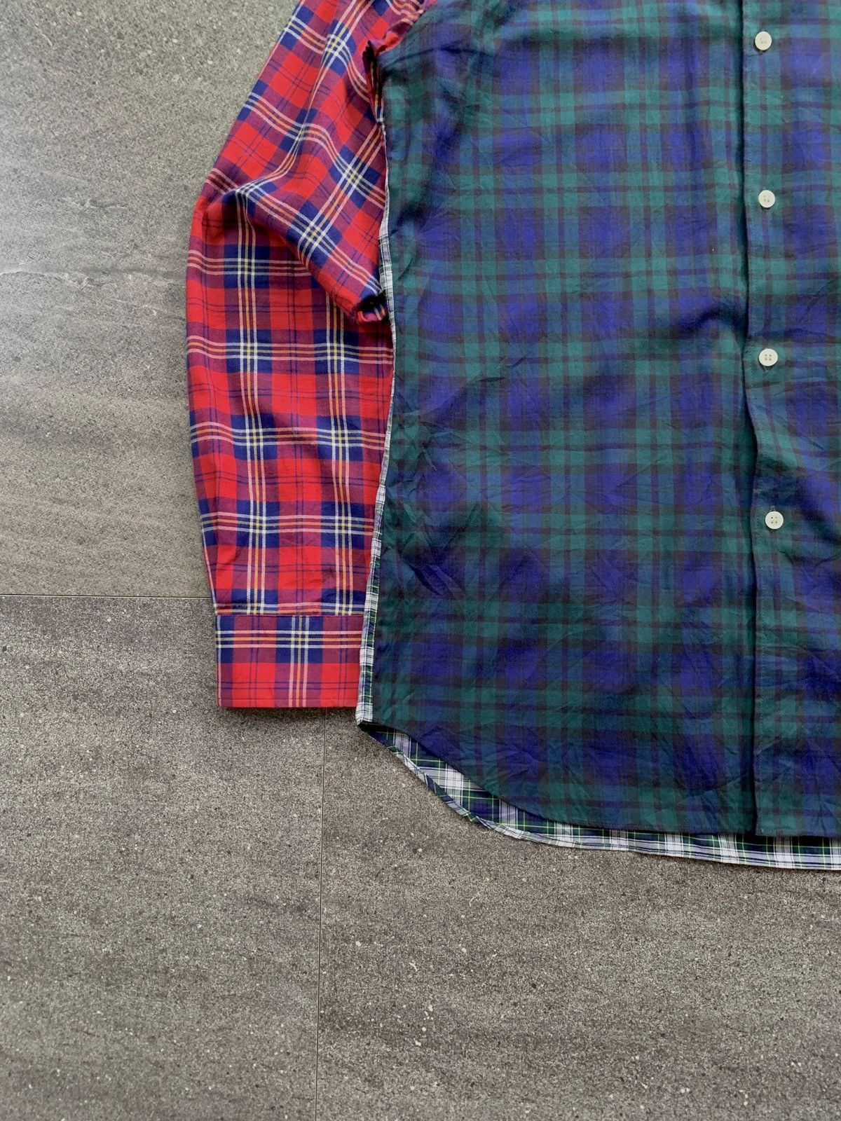 Comme des Garcons SHIRT FREE IMPORT TAX boys Multi Color Plaid Shirt Size US M / EU 48-50 / 2 - 3 Thumbnail