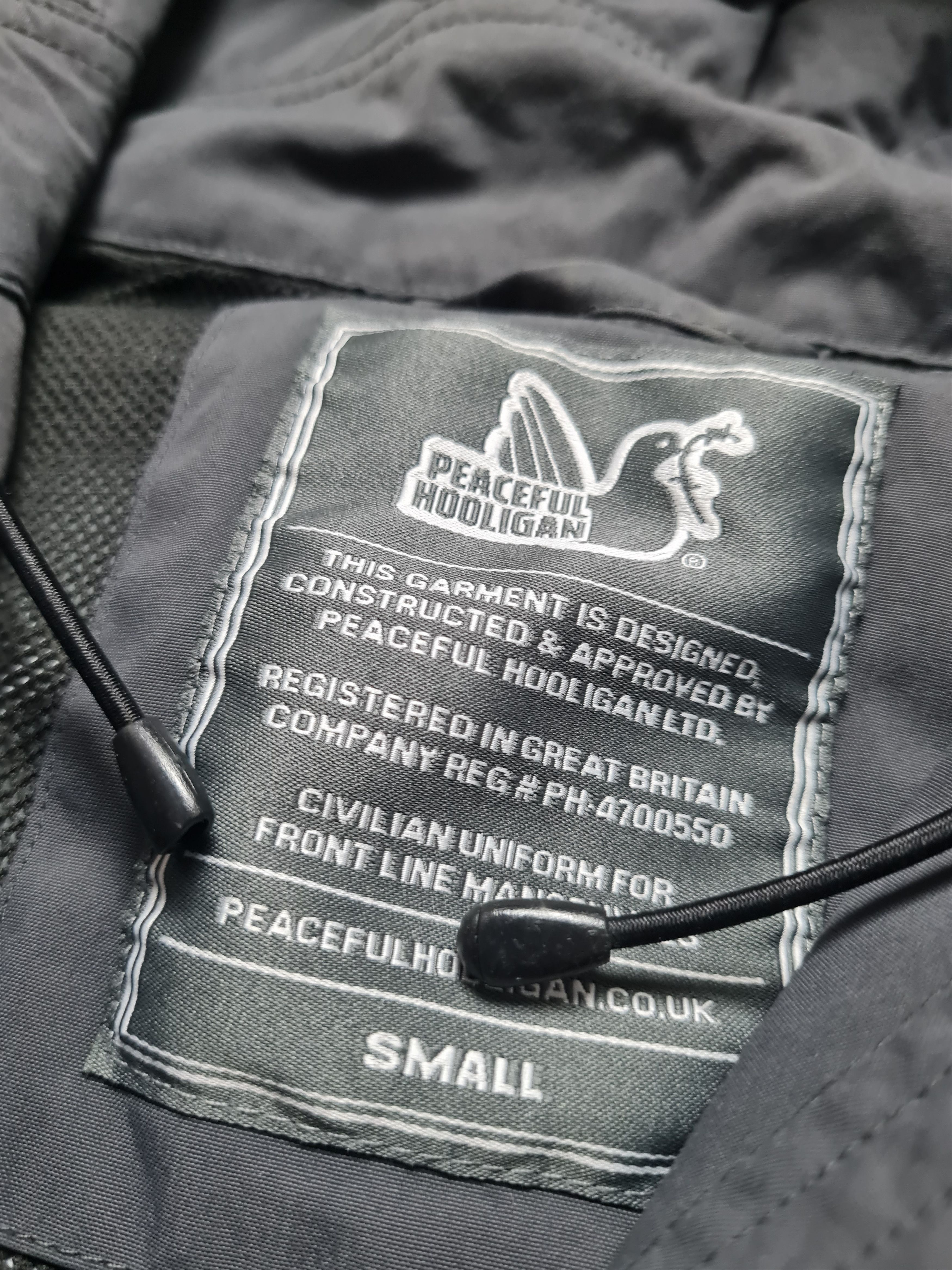 Other Peaceful Hooligan Men's Hooded Jacket Lightweight Shell Zip Size US S / EU 44-46 / 1 - 14 Thumbnail