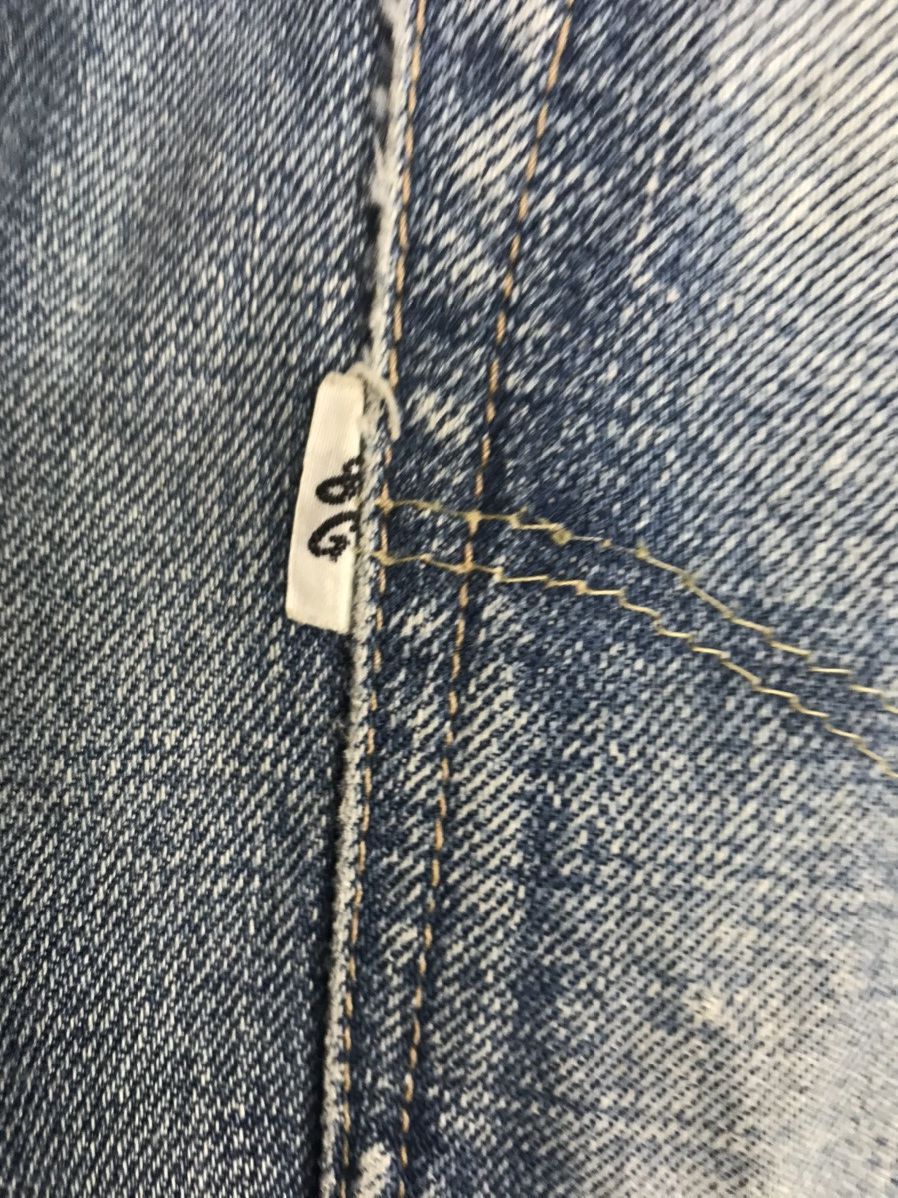 EIGHT-G × Japanese Brand EIGHT G Selvedge Sturdy Distressed Jeans F16 Size US 30 / EU 46 - 19 Thumbnail