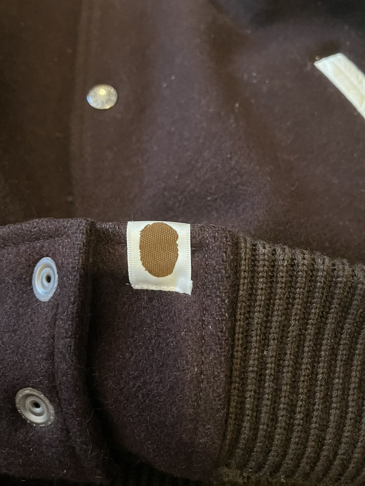 Bape 2007 A Bathing Ape Staff Exclusive Leather Bomber Jacket Size US L / EU 52-54 / 3 - 6 Thumbnail