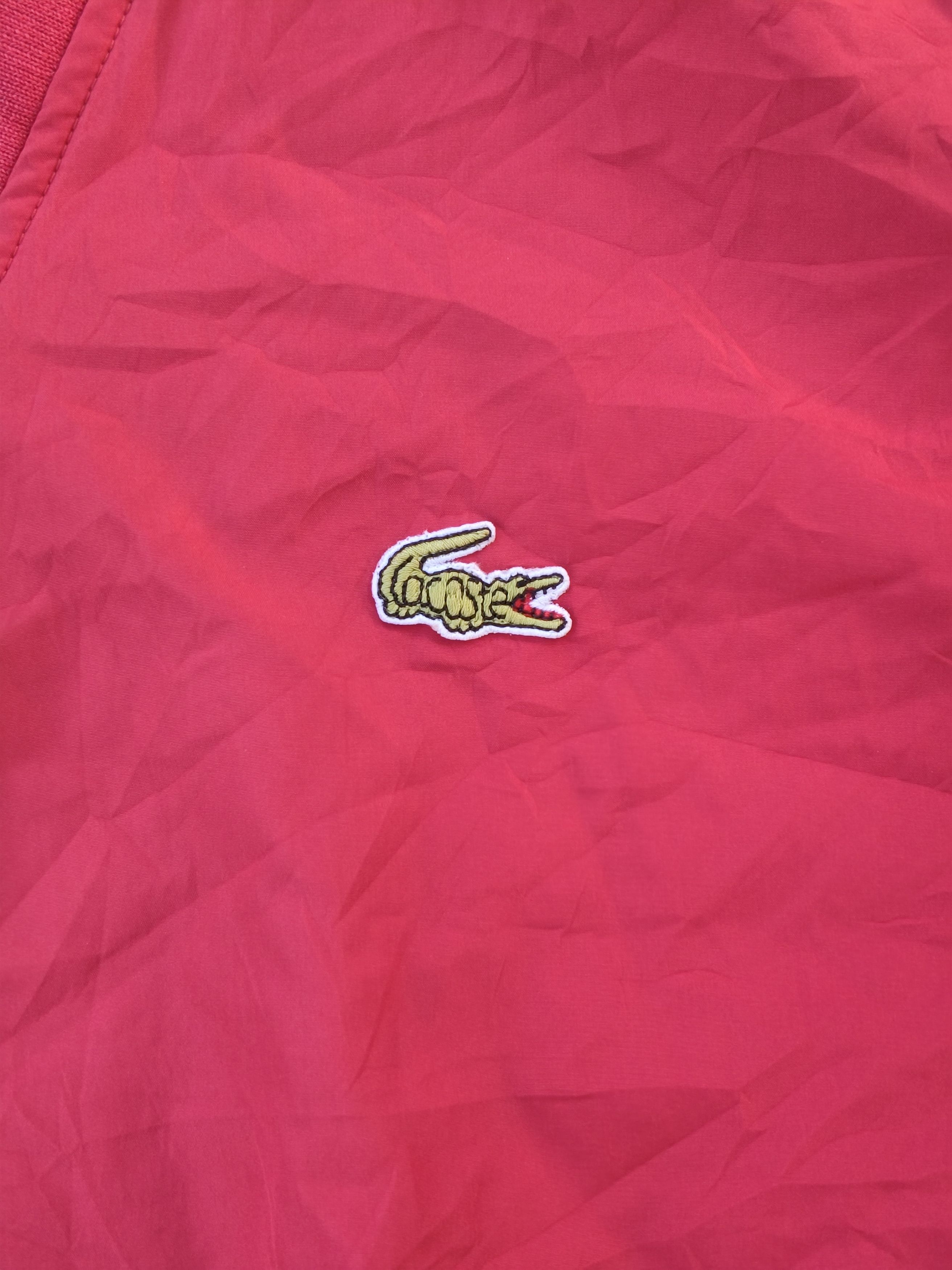 Lacoste Vintage Lacoste v-neck pullover sweater Size US L / EU 52-54 / 3 - 5 Thumbnail