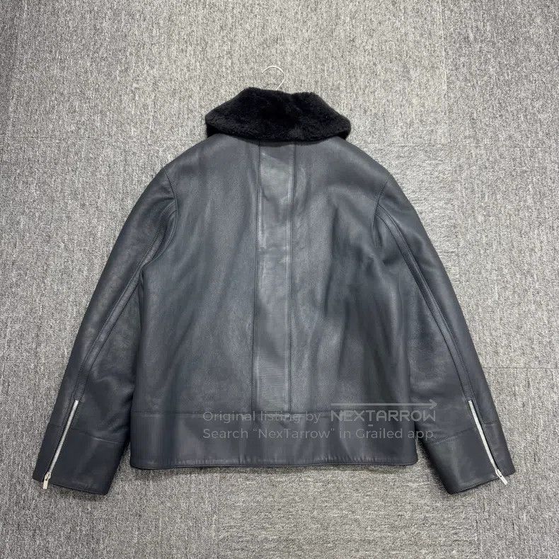 Hermes Hermes Cowhide and Sheepskin Fur One-piece Jacket Size US M / EU 48-50 / 2 - 5 Thumbnail