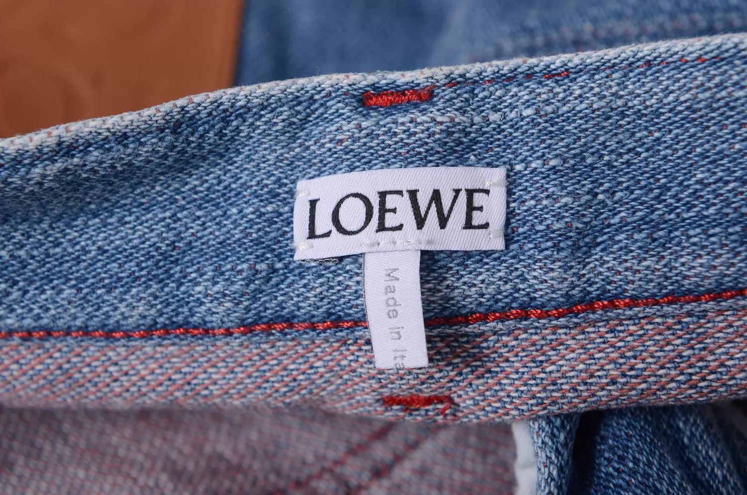 Loewe LOEWE denim short skirt Size 24" / US 00 / IT 34 - 4 Thumbnail