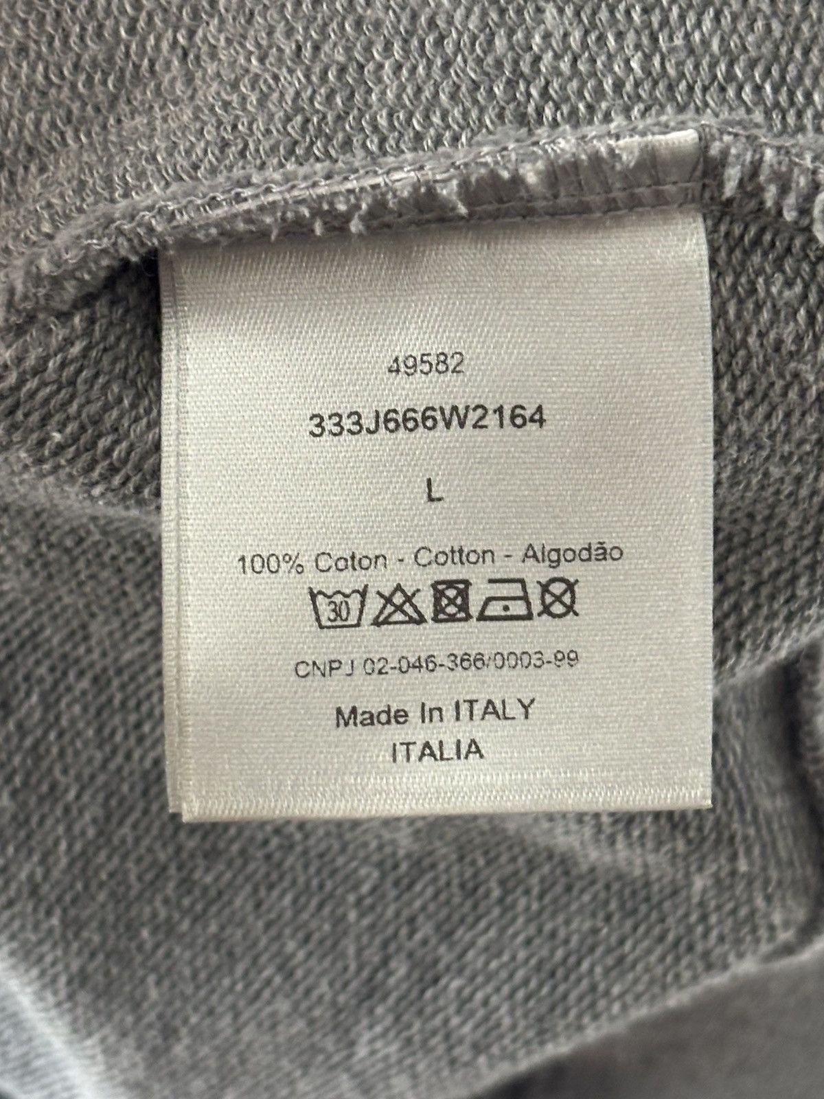 Dior Dior Logo Sweatshirt Size US L / EU 52-54 / 3 - 7 Thumbnail