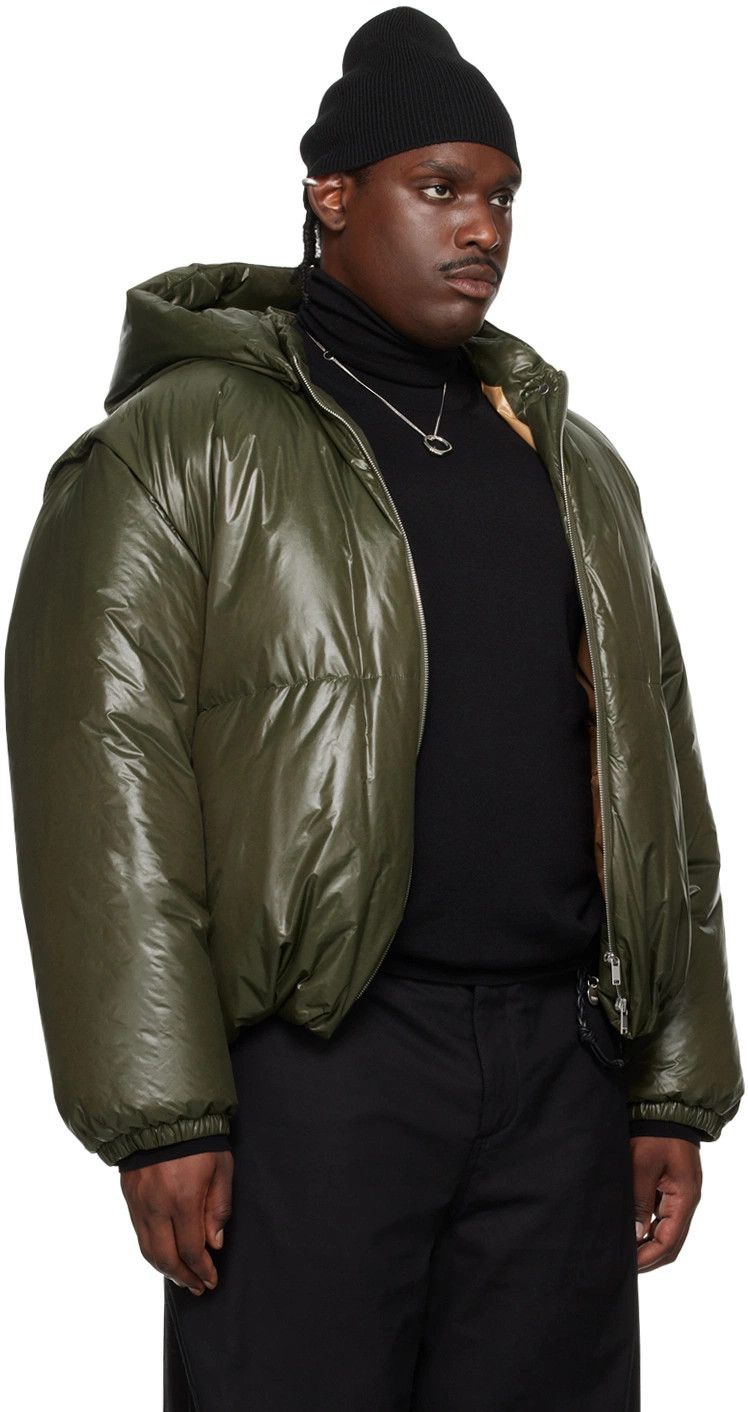 Jil Sander o1y1124 Ssence Exclusive Down Jacket in Green Size US XL / EU 56 / 4 - 2 Thumbnail