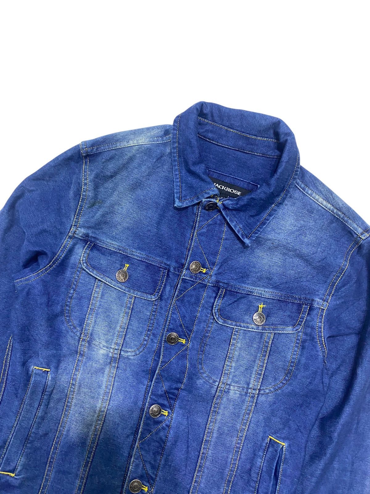If Six Was Nine 💸 OFFER💸 Jack Rose Denim Jacket Trucker Size US L / EU 52-54 / 3 - 3 Thumbnail