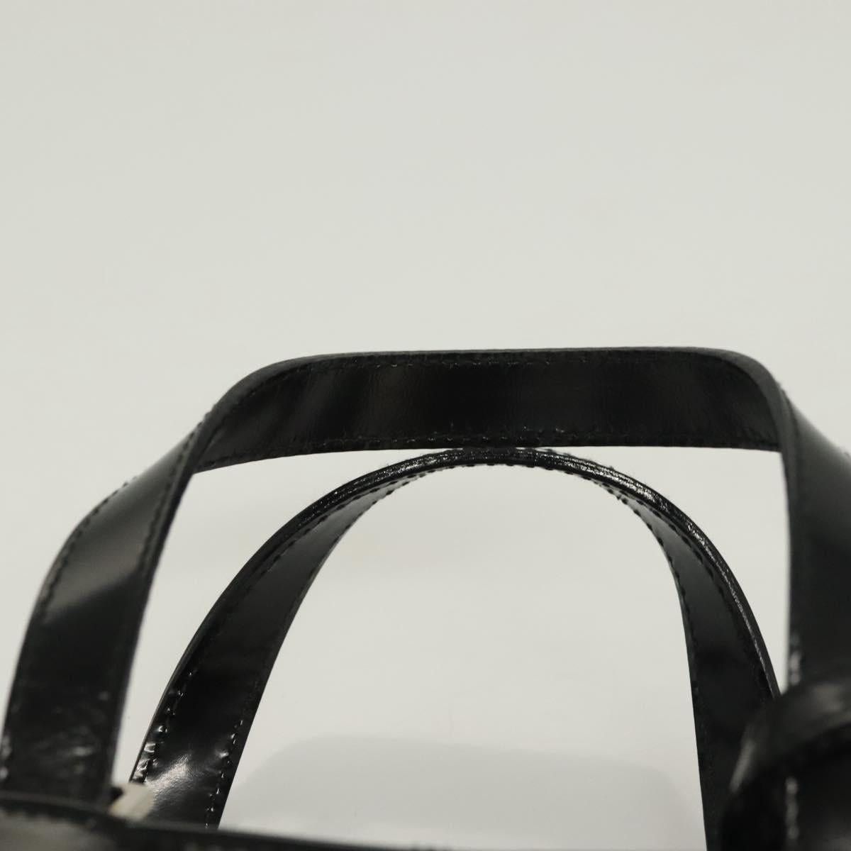 Gucci GUCCI Hand Bag Enamel Black Gold 000 2113 000 2113 Size ONE SIZE - 8 Thumbnail