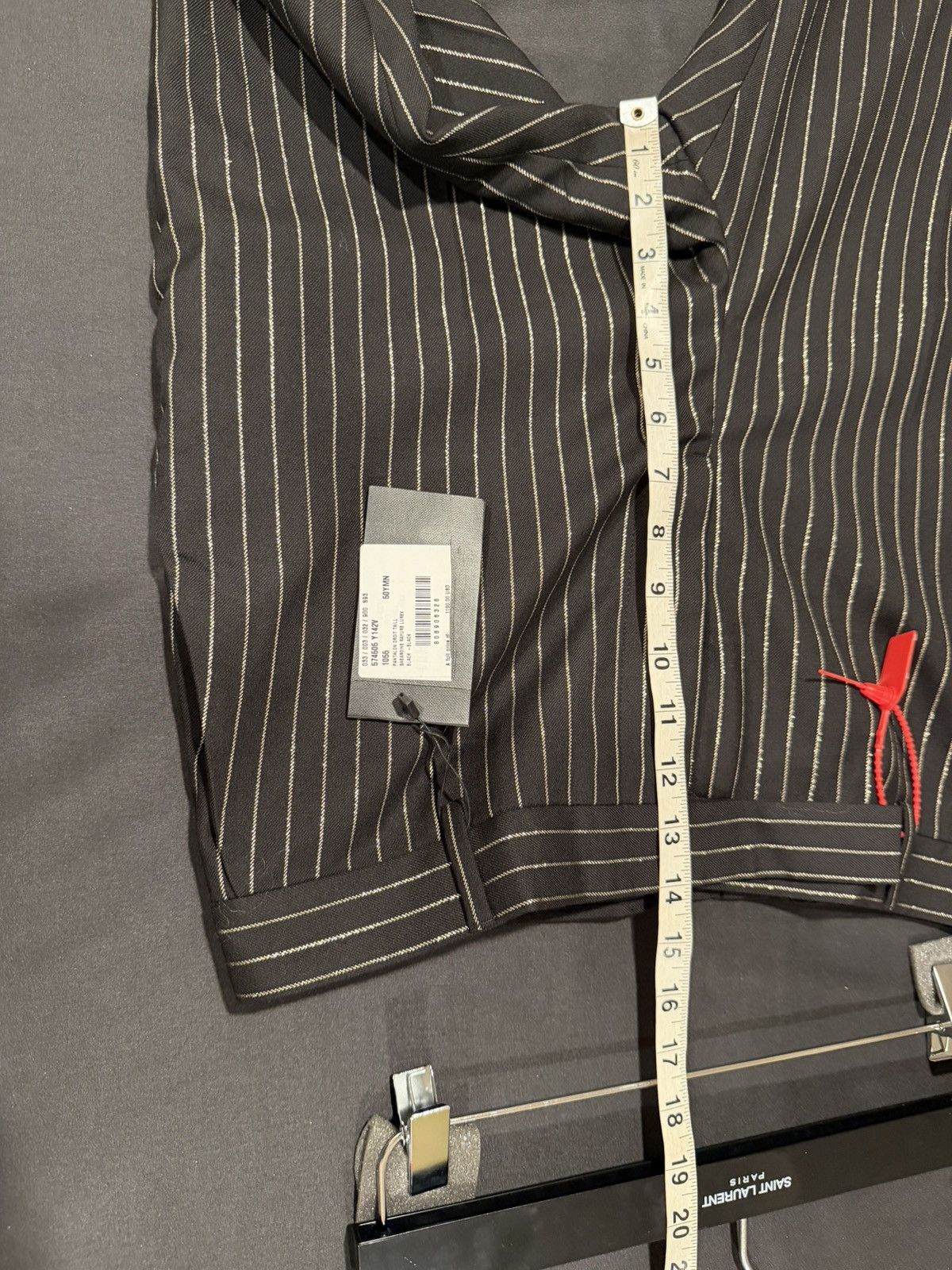 Saint Laurent Paris Saint Laurent gold stripes boot cut pants. 50/34. $1190 Size US 34 / EU 50 - 6 Thumbnail