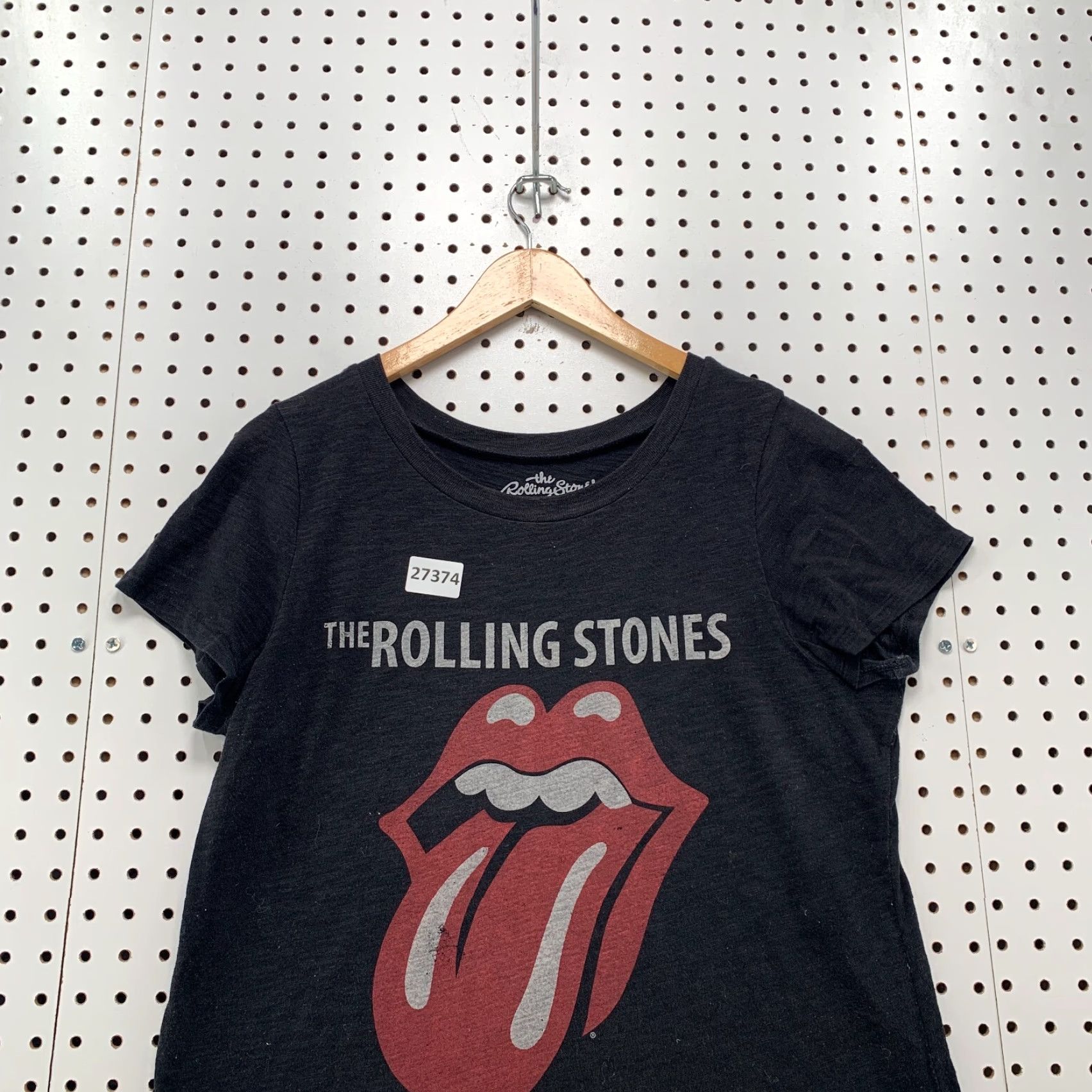 Vintage The rolling Stones Shirt Black Womens M 1975 Tour Graphic Band 19.5x23.5 Size M / US 6-8 / IT 42-44 - 5 Thumbnail