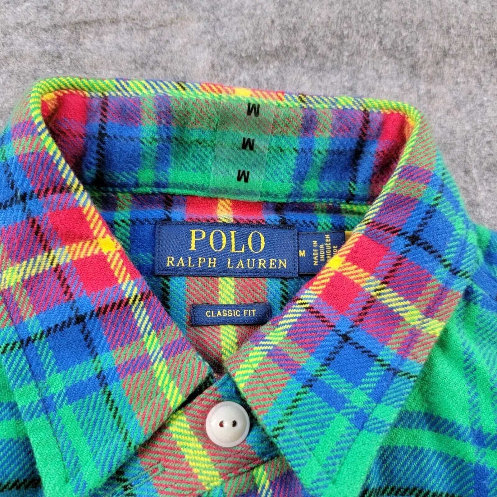 Polo Ralph Lauren Polo Ralph Lauren Classic Fit Plaid Flannel Button Up Shirt Size US M / EU 48-50 / 2 - 4 Thumbnail