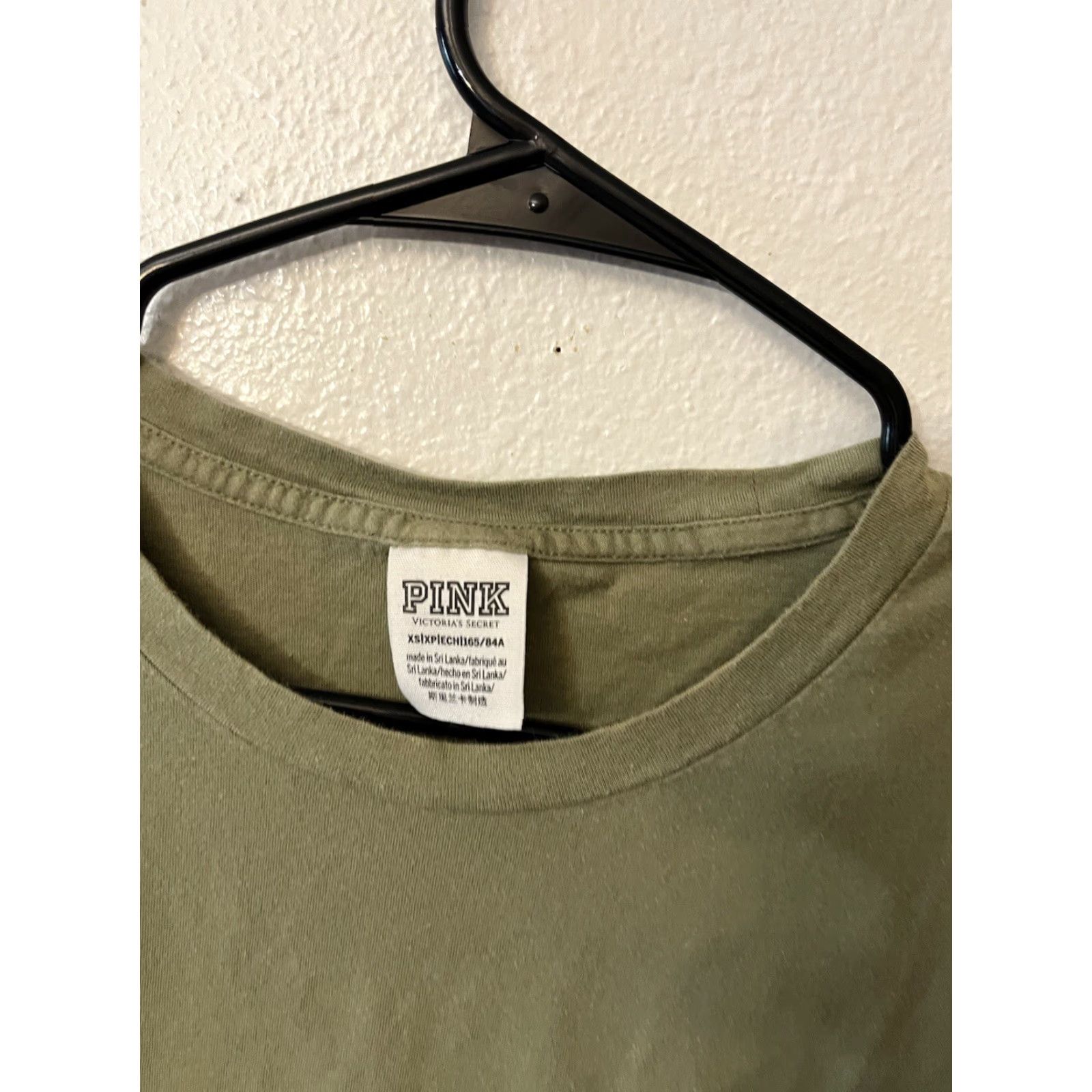 Victoria's Secret Victoria's Secret T-Shirt Women XS Green CrewNeck Graphic Print Logo Basic Shirt Size XS / US 0-2 / IT 36-38 - 3 Thumbnail