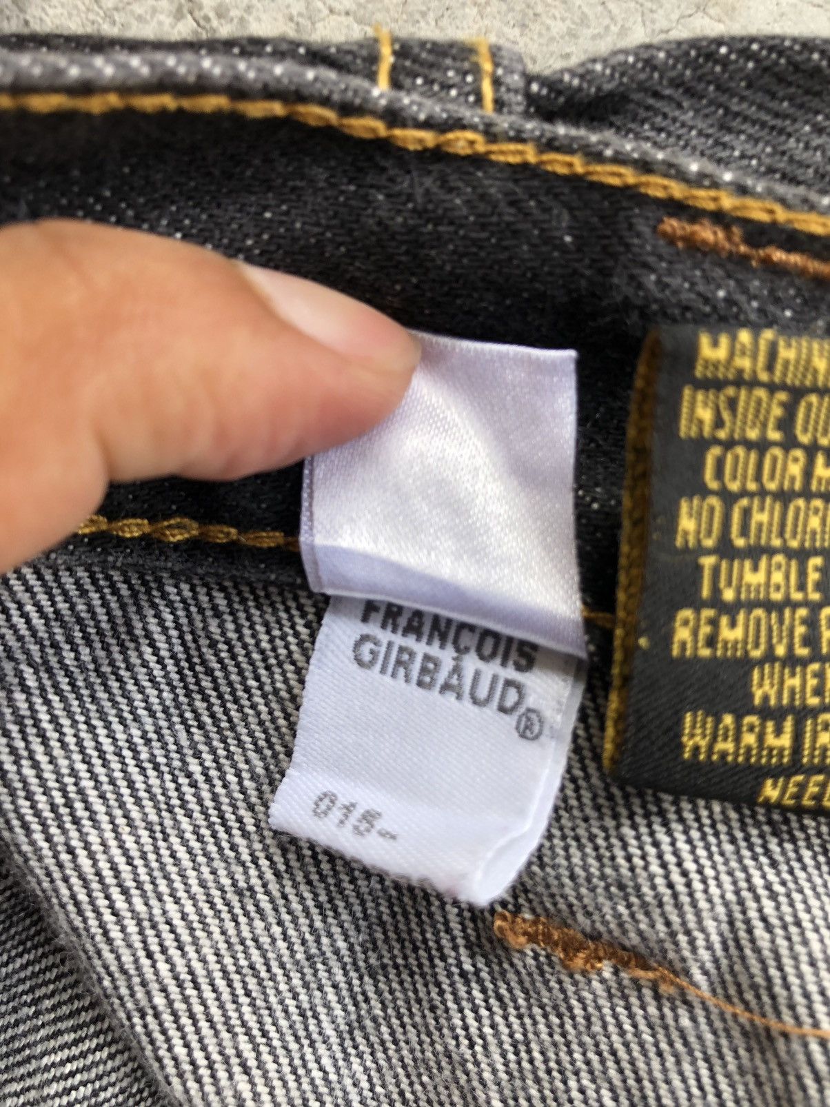 Marithe + Francois Girbaud Marithe Francois Girbaud Baggy Jeans Embroidered Logo Size US 29 - 22 Thumbnail