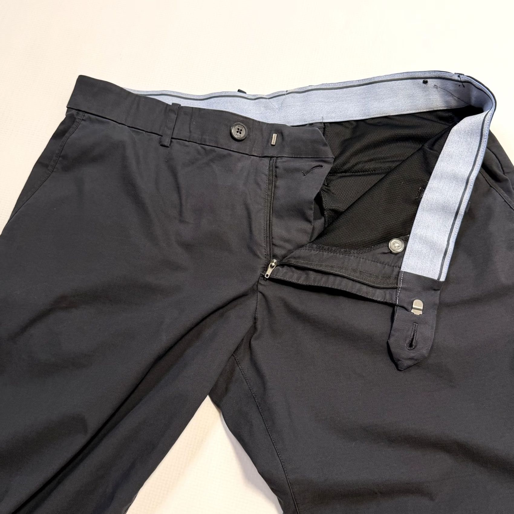 Nike Nike Dri-FIT Chino Pants Mens 38x30 Black Casual Wear Golf Stretch Quick Dry Pockets Slant Pocket Flat Front Zipper Fly Mens Size US 38 / EU 54 - 7 Thumbnail
