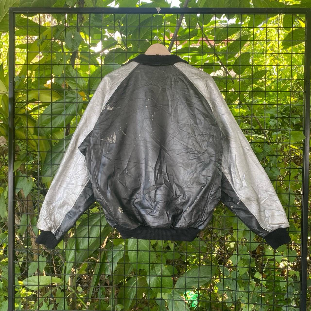 Japanese Brand × Mizuno Vintage Mizuno OverSize Pu Leather Varsity Jacket Size US XL / EU 56 / 4 - 9 Thumbnail
