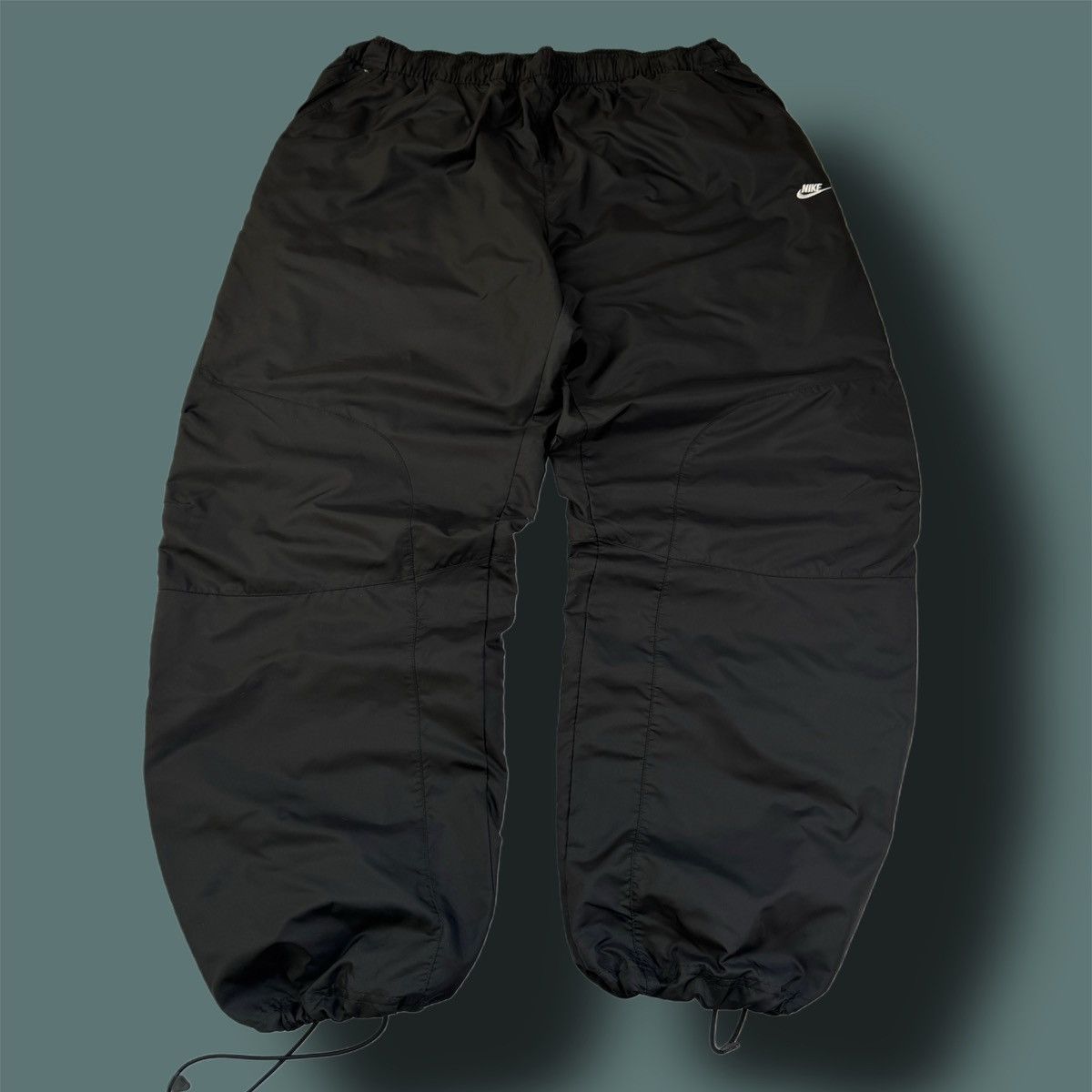 Nike × Vintage NIKE VINTAGE BASIC LOGO OVERSIZE BAGGY PANTS Size US 34 / EU 50 - 1 Thumbnail