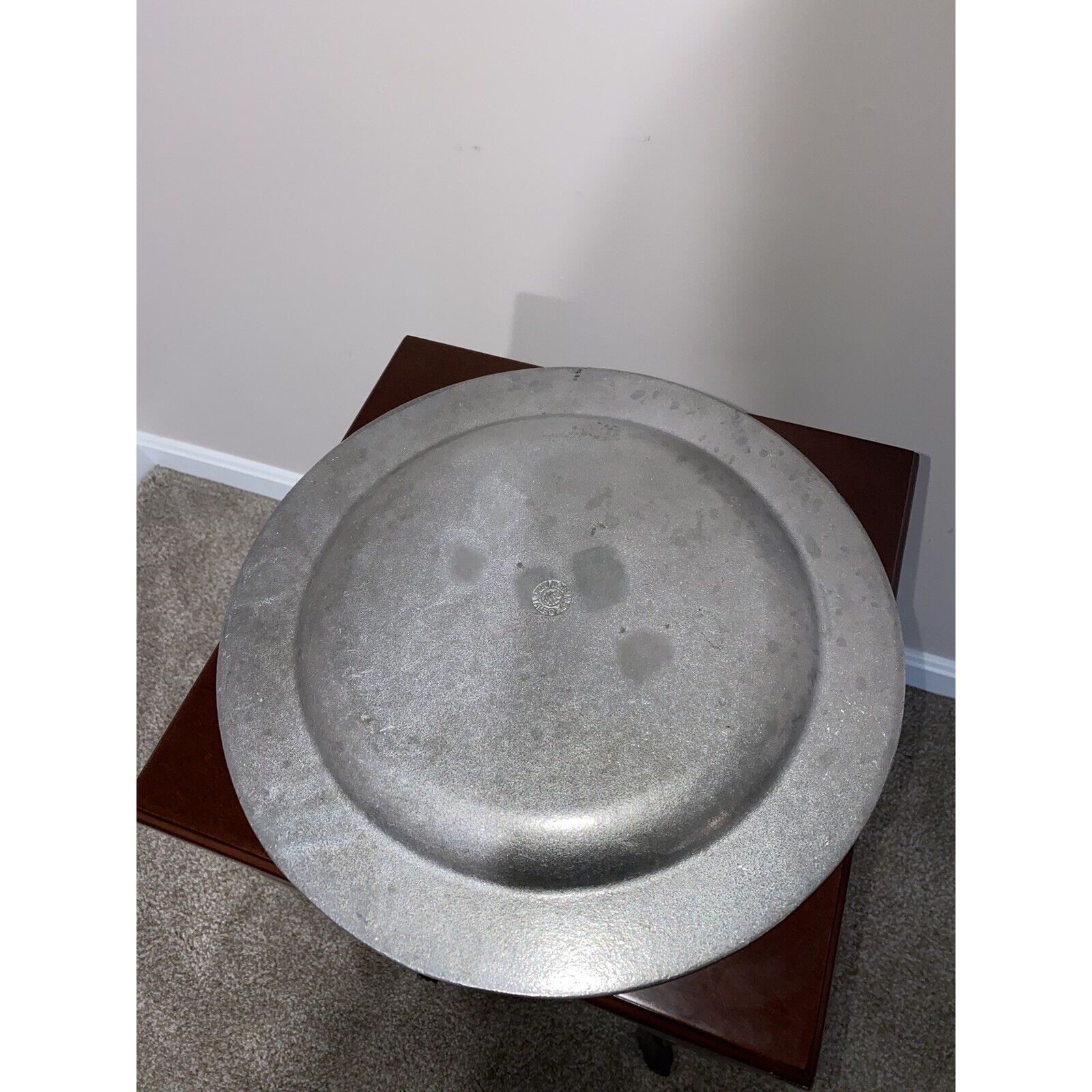 Other Vintage Wilton Armetale Large ” Serving Plate With Design Pe Size ONE SIZE - 3 Thumbnail