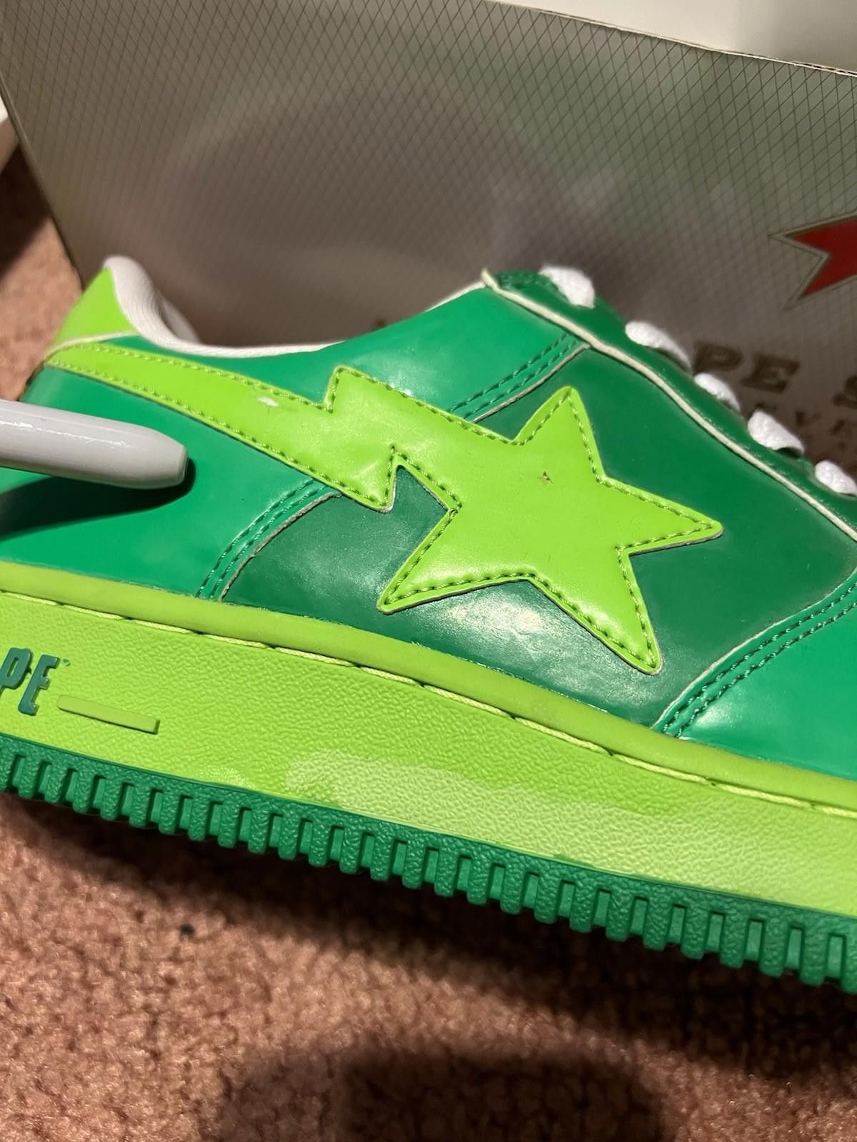 Bape A Bathing Ape Bapesta FS-001 Patent Leather #464 Size US 10 / EU 43 - 7 Thumbnail