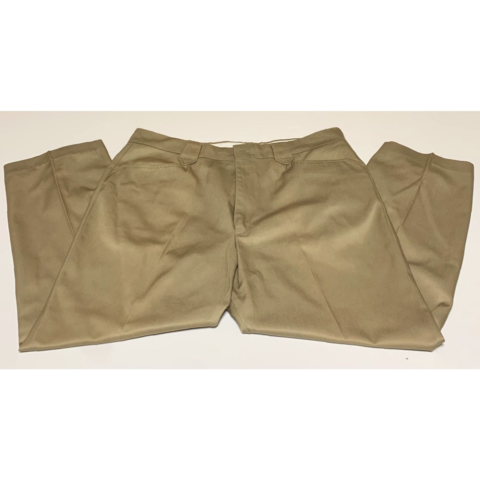 Vintage VINTAGE DEE CEE Pants Ranch Wear Measure 38x27 Dress Pants USA MADE Tan Western Mens Pants Size US 38 / EU 54 - 2 Thumbnail