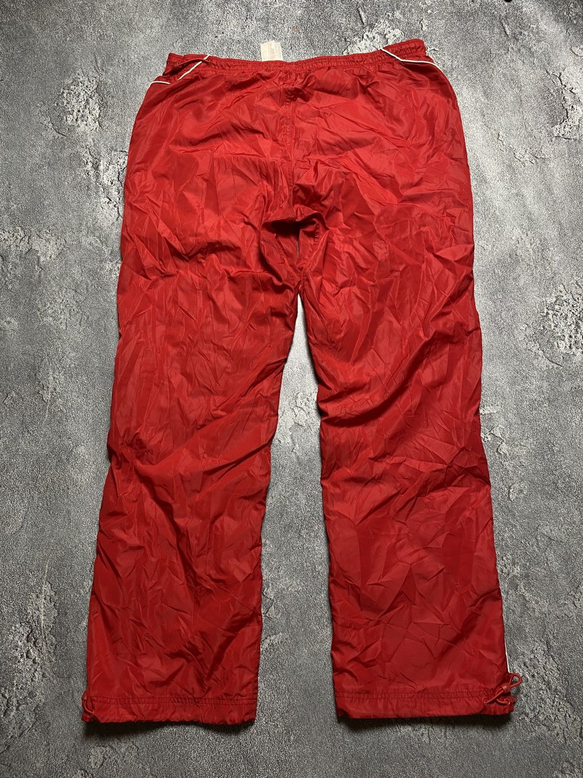 Nike Nike pants nylon vintage size Xxl red Size US 36 / EU 52 - 6 Thumbnail